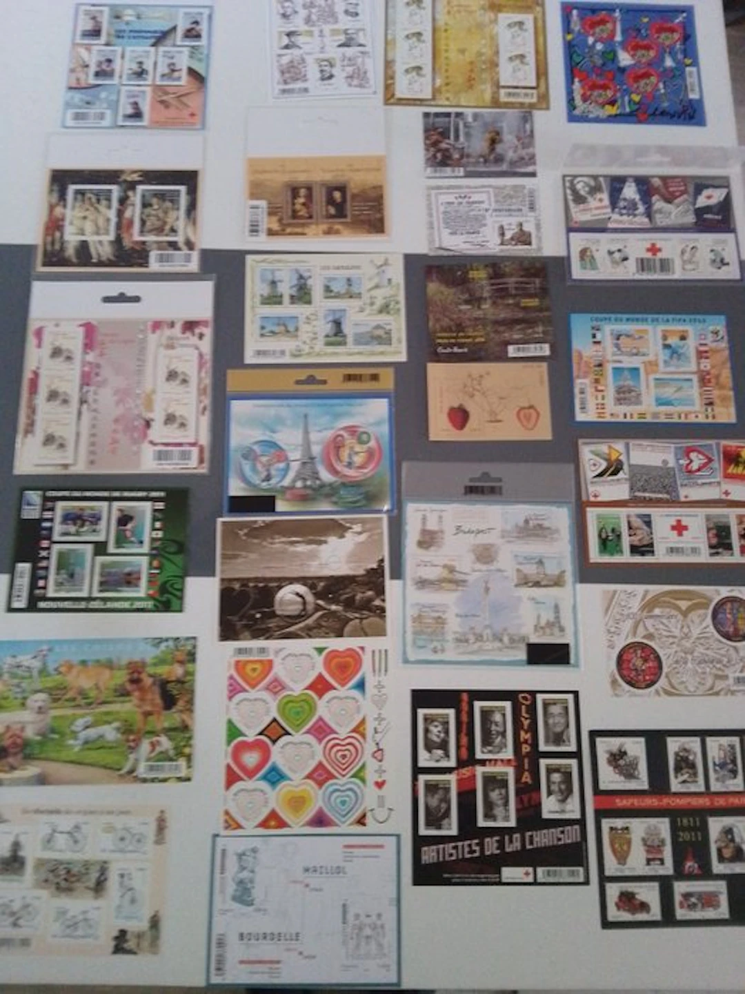 France 2010/2011 - Lot of stamps
