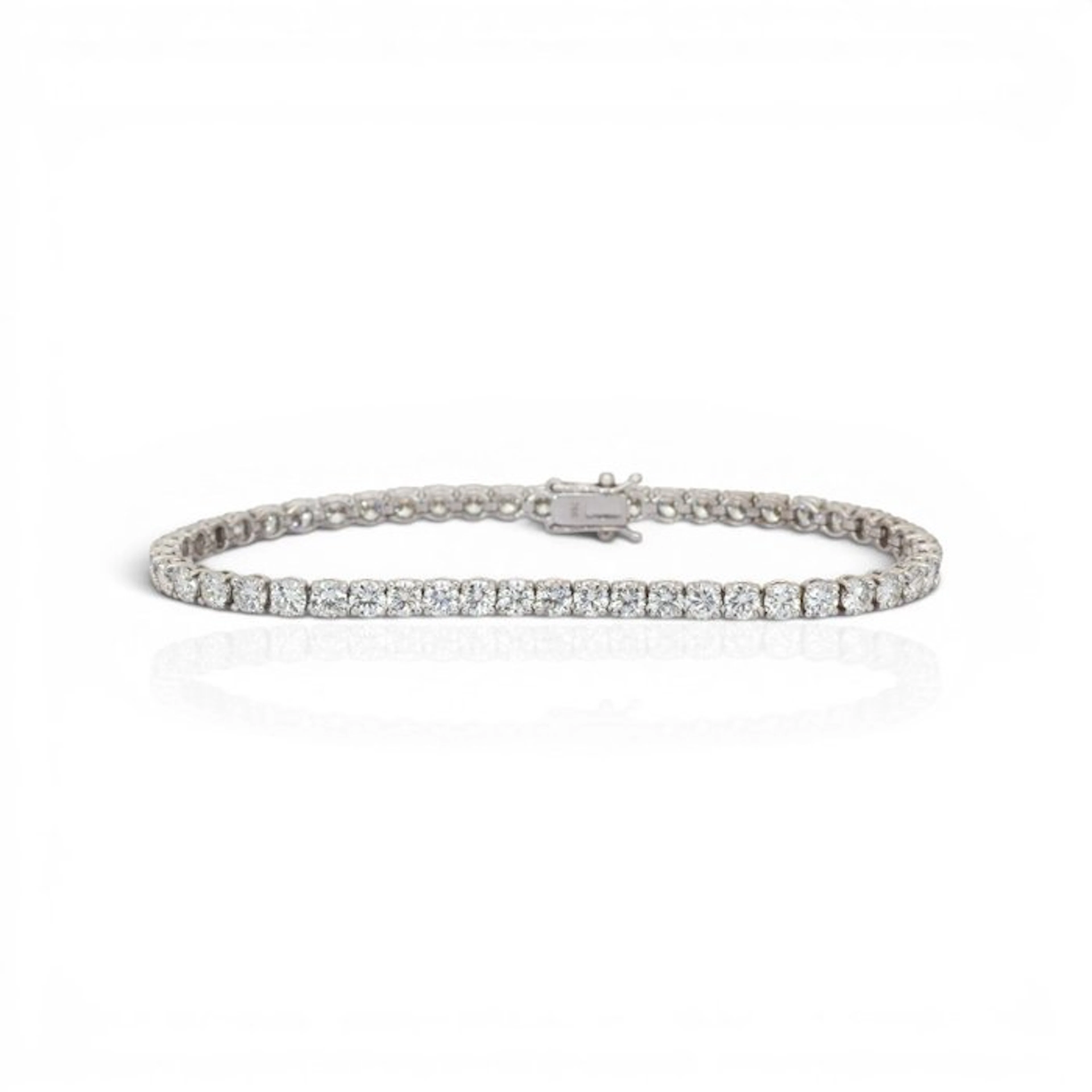 Tennis bracelet - 18 kt