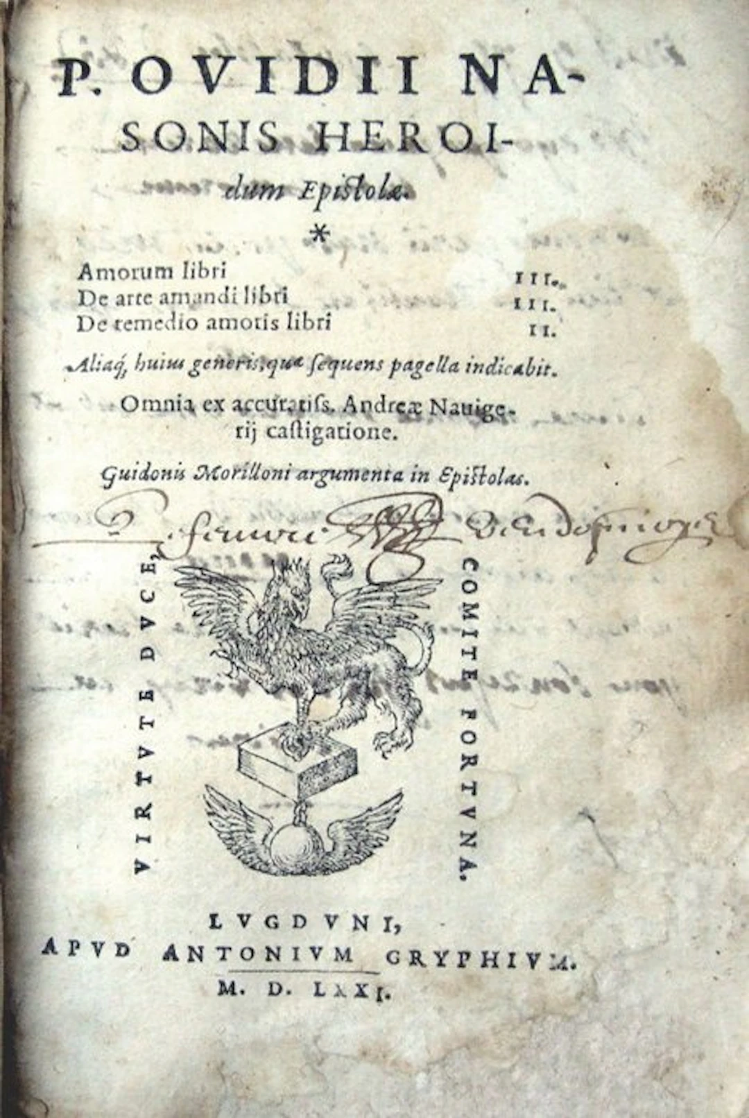 Publius Ovidius Naso - Heroidum Epistolae