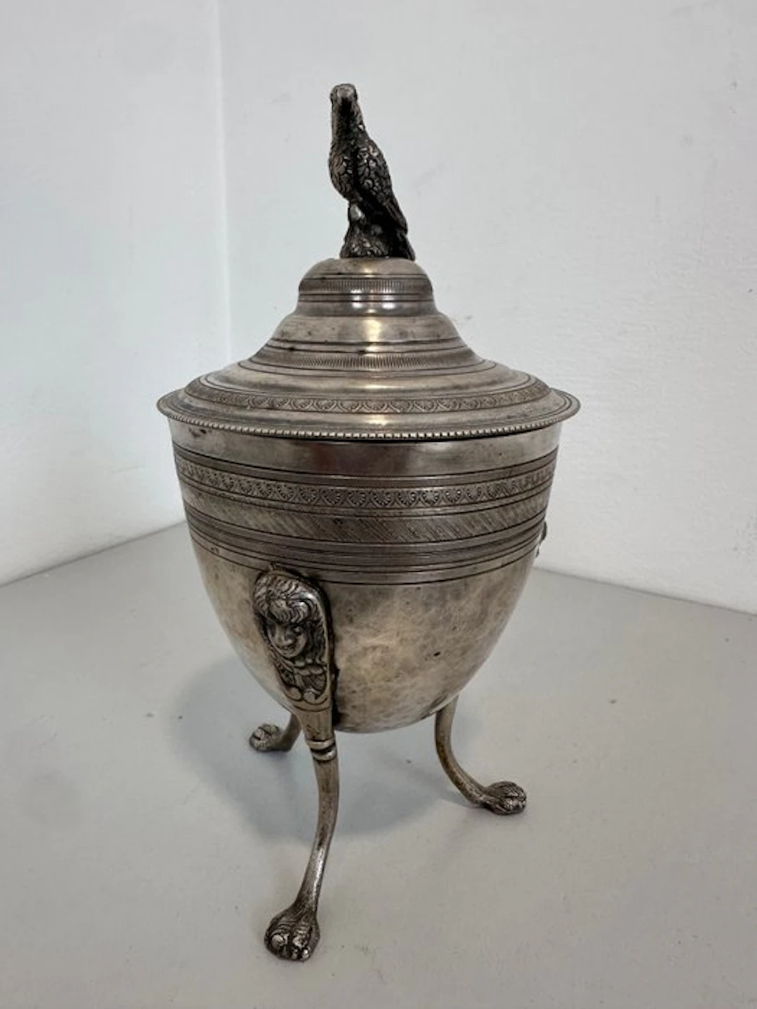 Sugar bowl - .800 silver