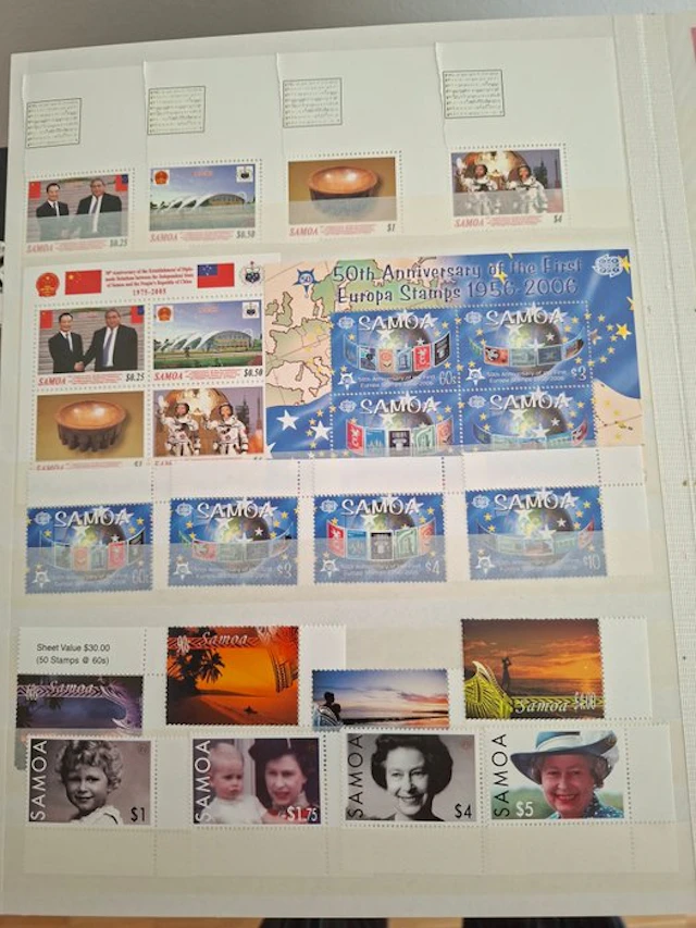 Samoa 1939/2013 - Extensive mint collection of Samoa up to 2013.