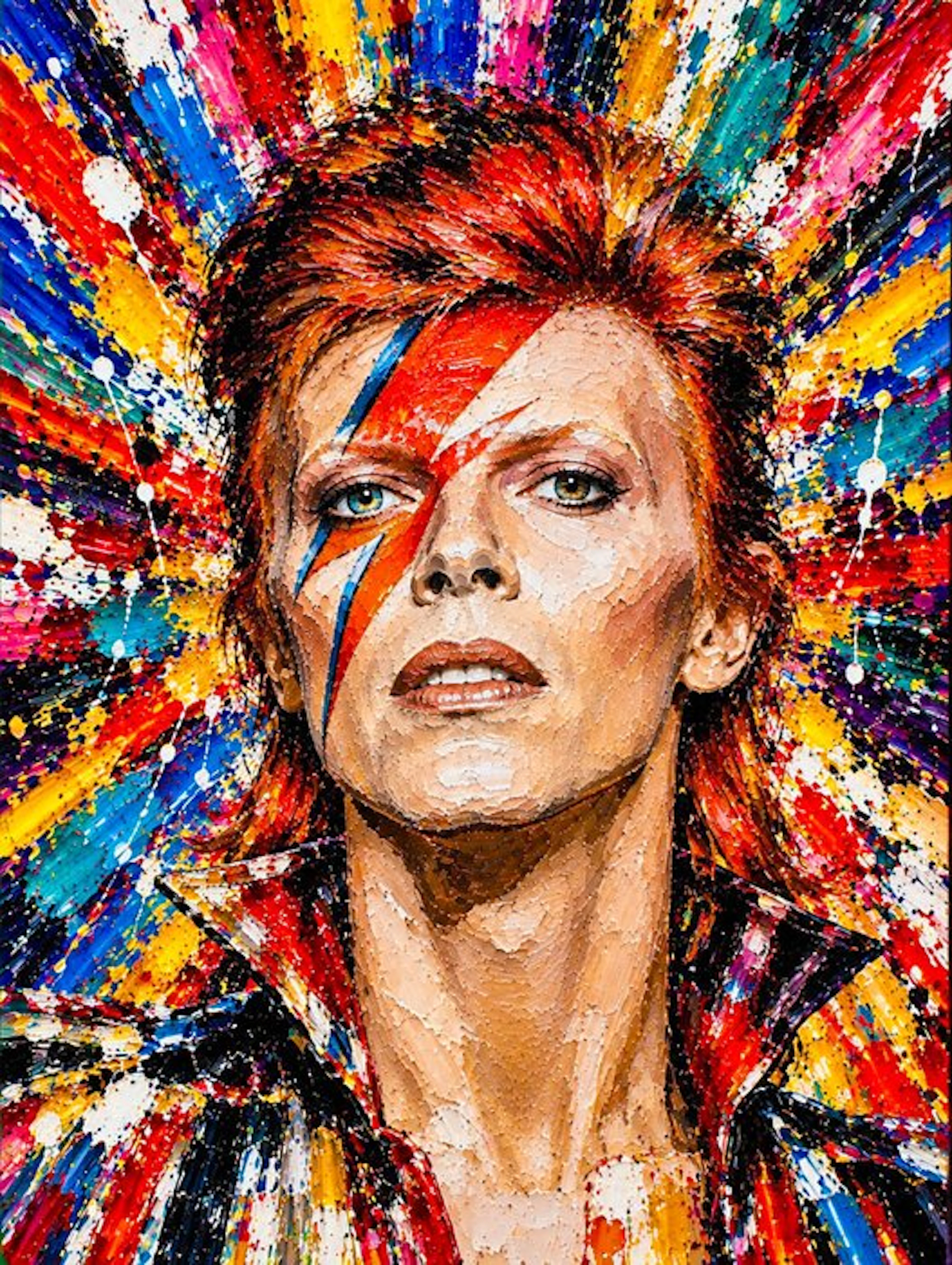 David Bowie 1 copy of 5 - David Bowie - ART ICONIC EXPLOSION