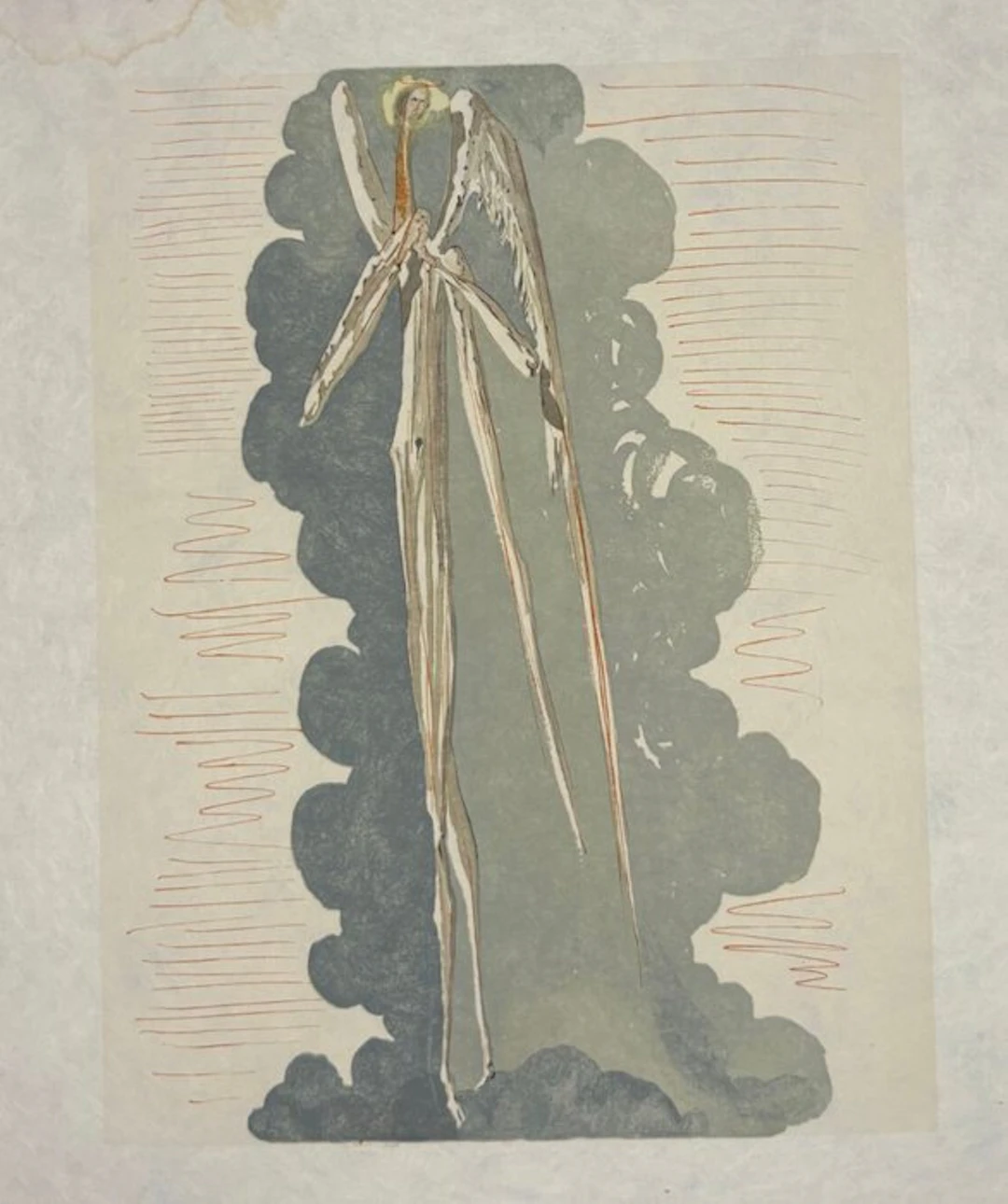 Salvador Dali (1904-1989) - L’ange du septième ciel - La...