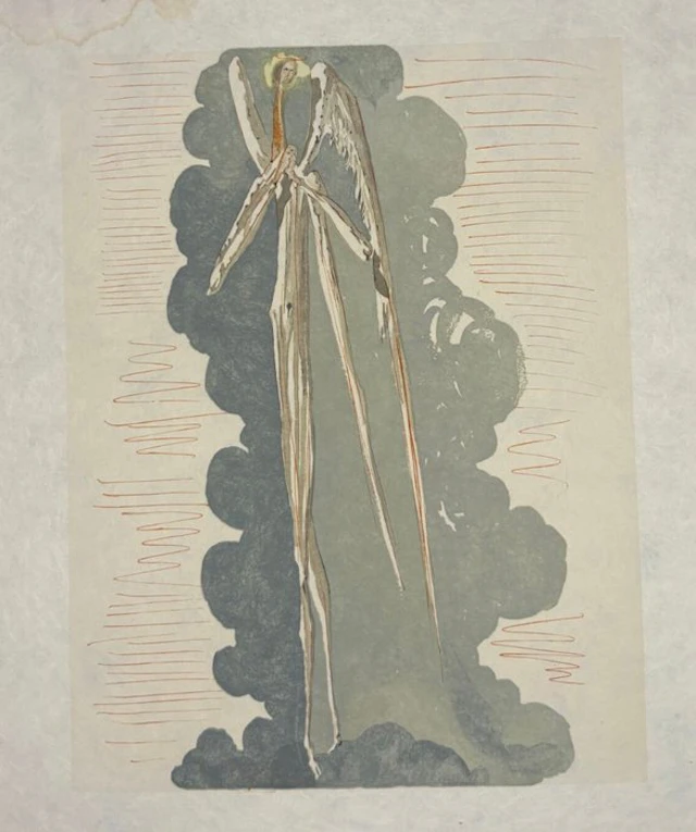 Salvador Dali (1904-1989) - L’ange du septième ciel - La...