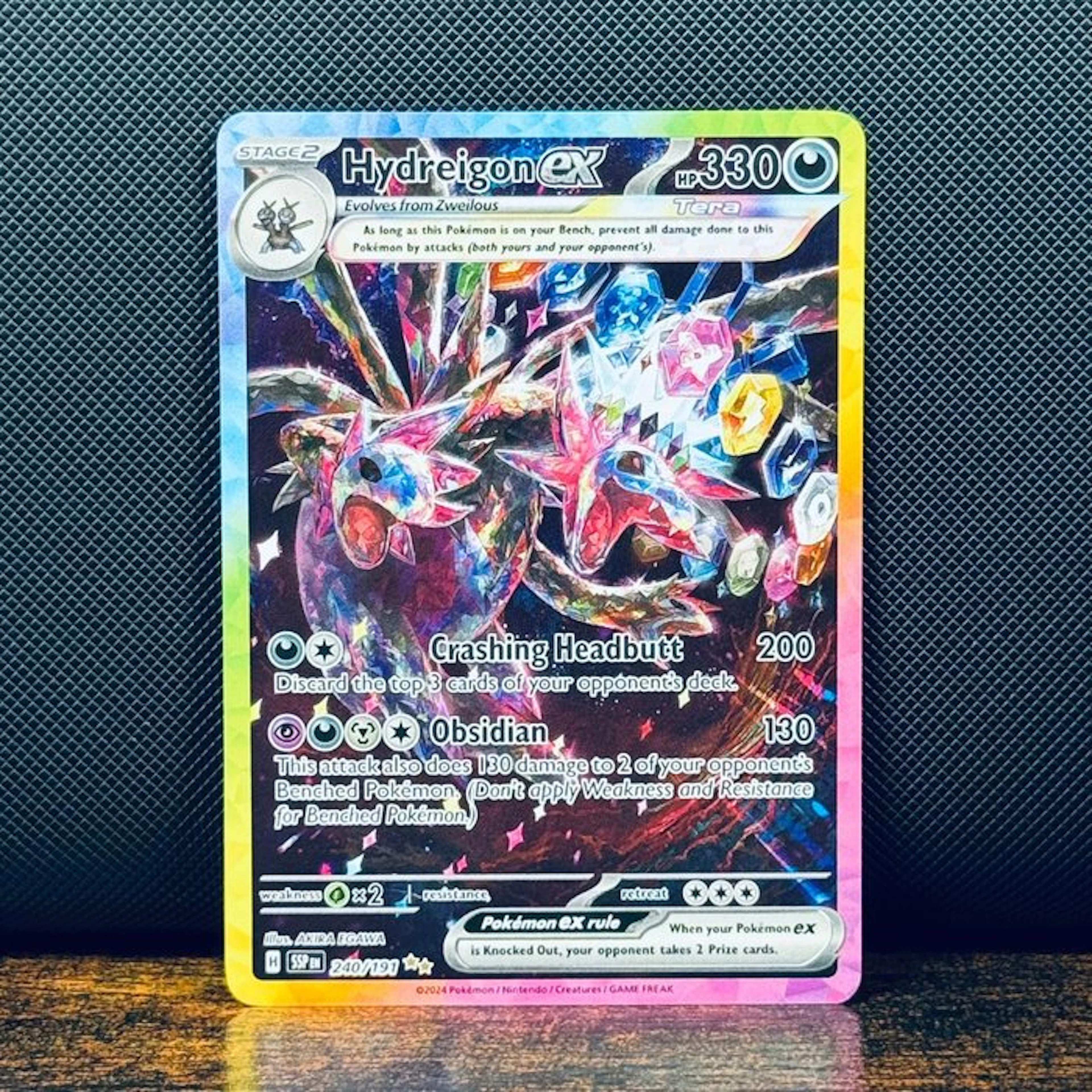 Pokémon Card - Hydreigon 240 - Pokémon