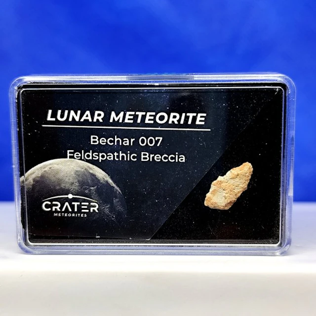 Authentic Moon meteorite. NEW!! BECHAR 007 (Algeria, 2022). - 0.25 g