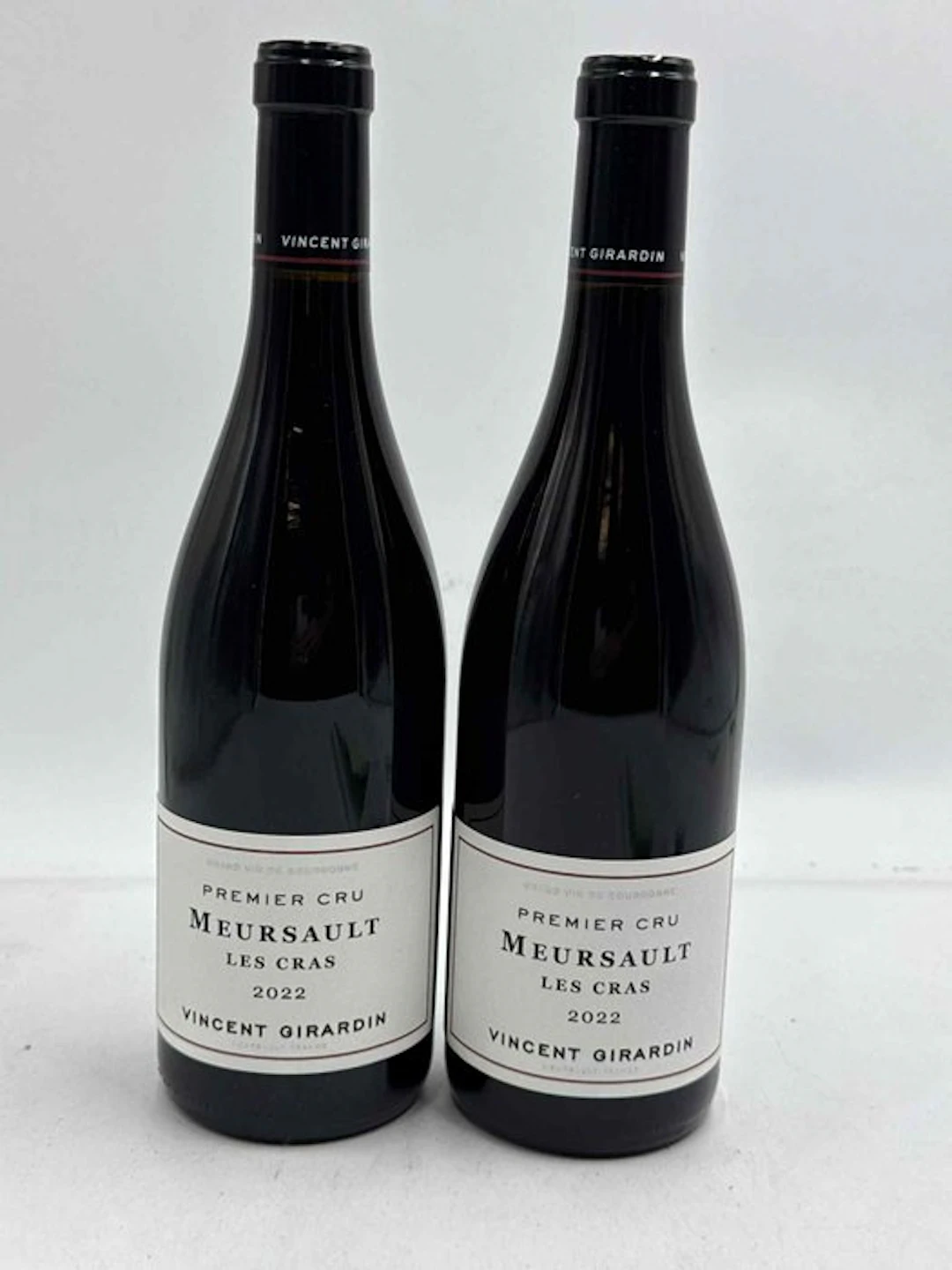 2022 Vincent Girardin "Les Cras" - Meursault 1er Cru - 2 Bottles (0.75L)