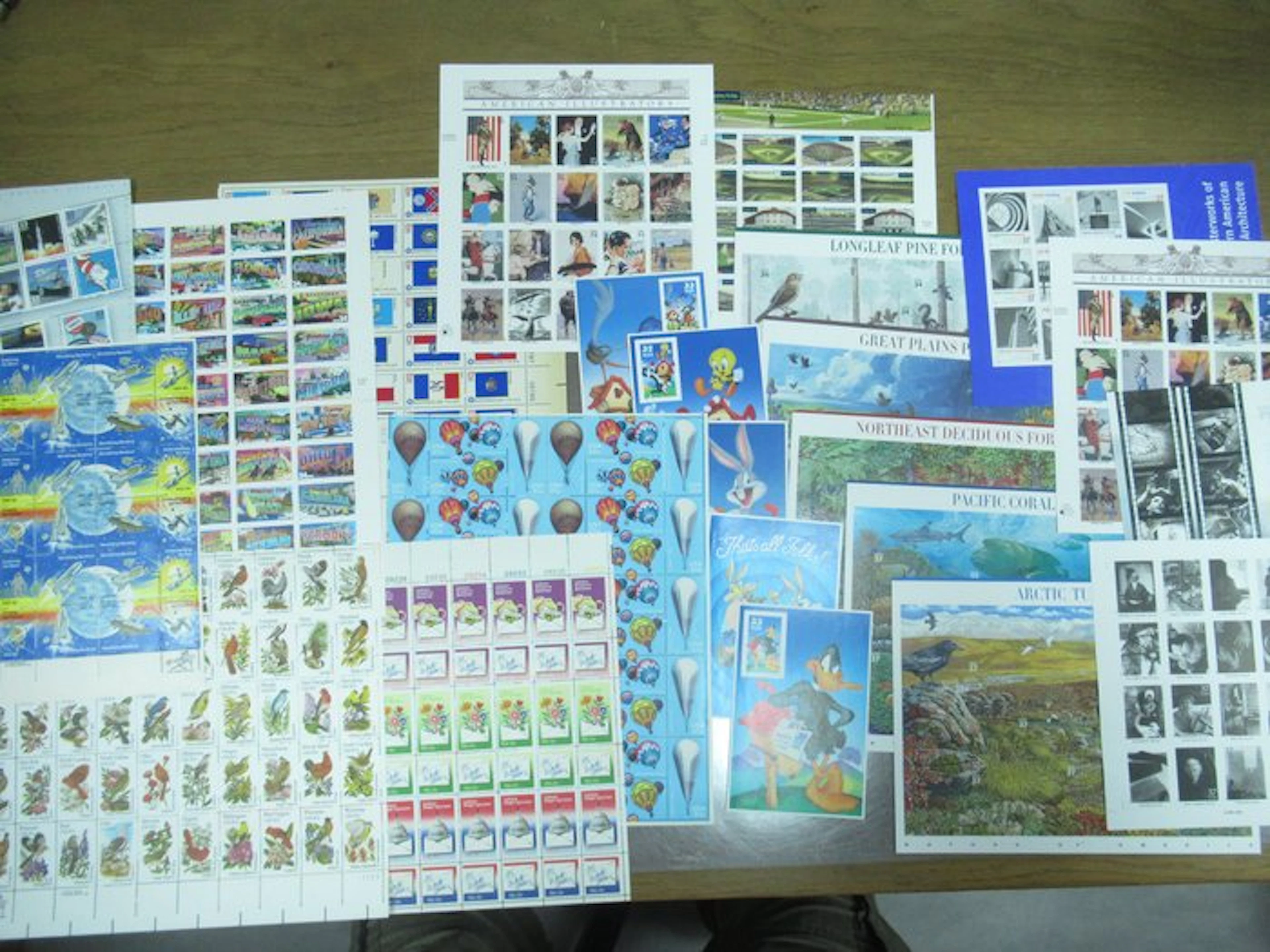 United States 1981/2004 - Collection of minisheets and sheets USA - Scott spec