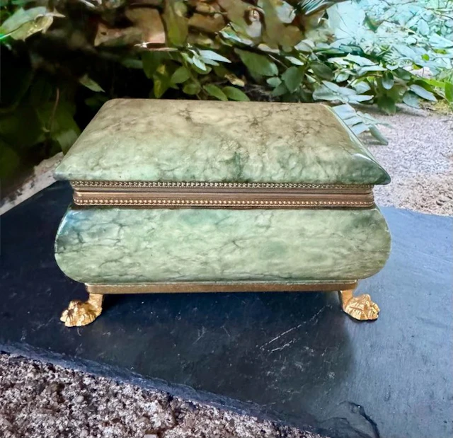 Jewellery box - Alabaster - the 1960s