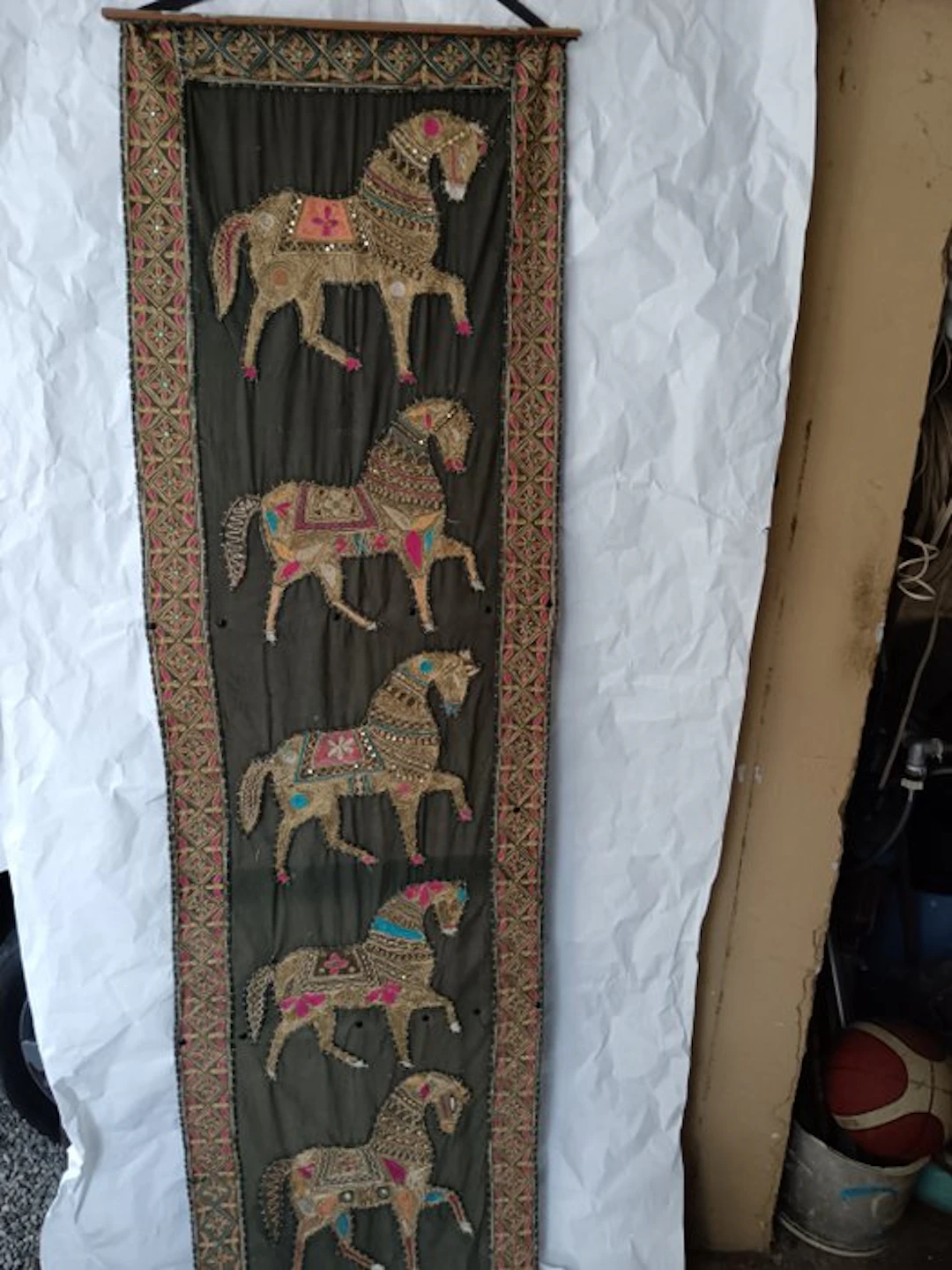 Sconosciuto Artigianale - Tapestry - 1110 mm - 53 cm - Asian Kalaga Tapestry