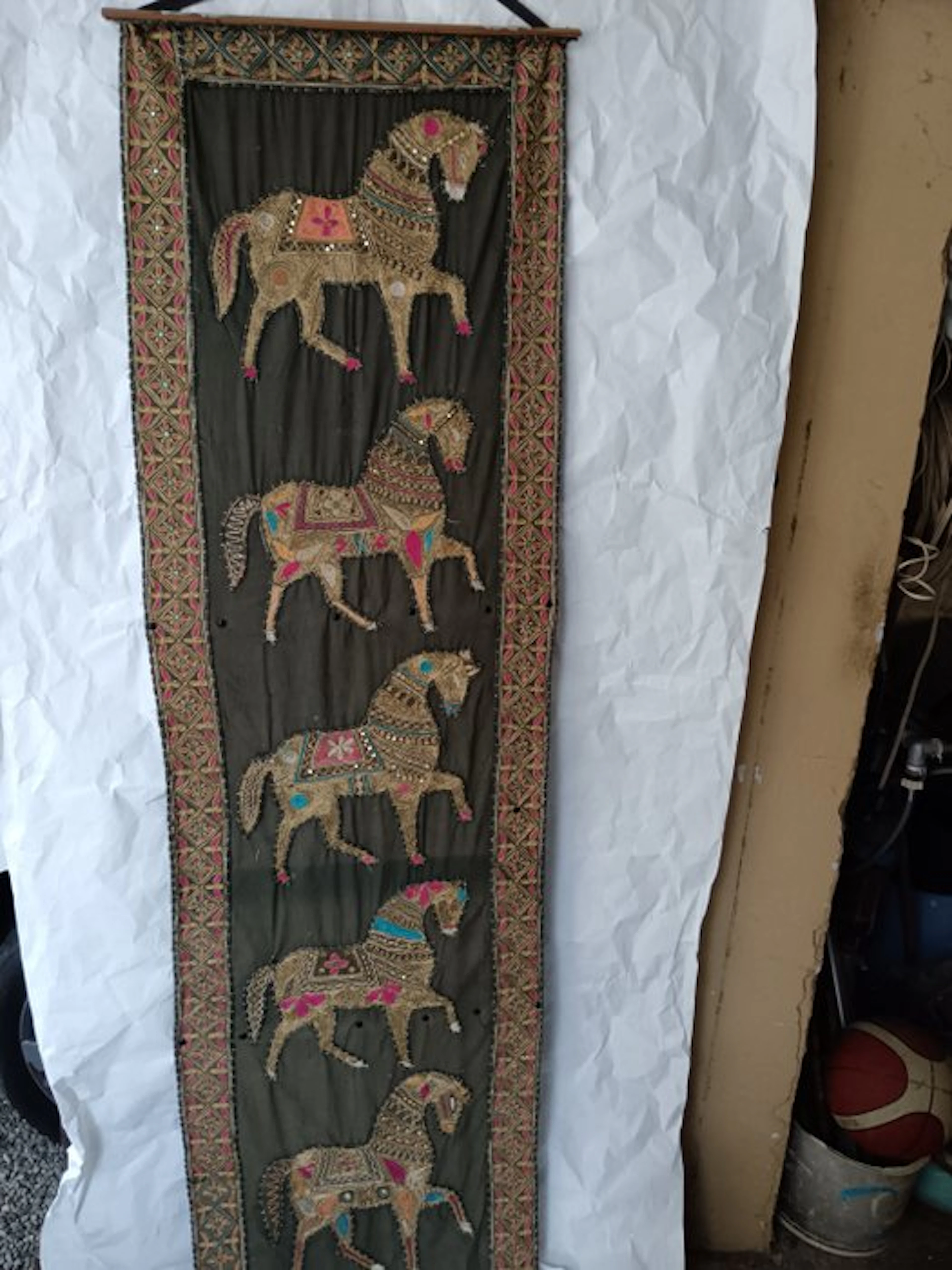 Sconosciuto Artigianale - Tapestry - 1110 mm - 53 cm - Asian Kalaga Tapestry