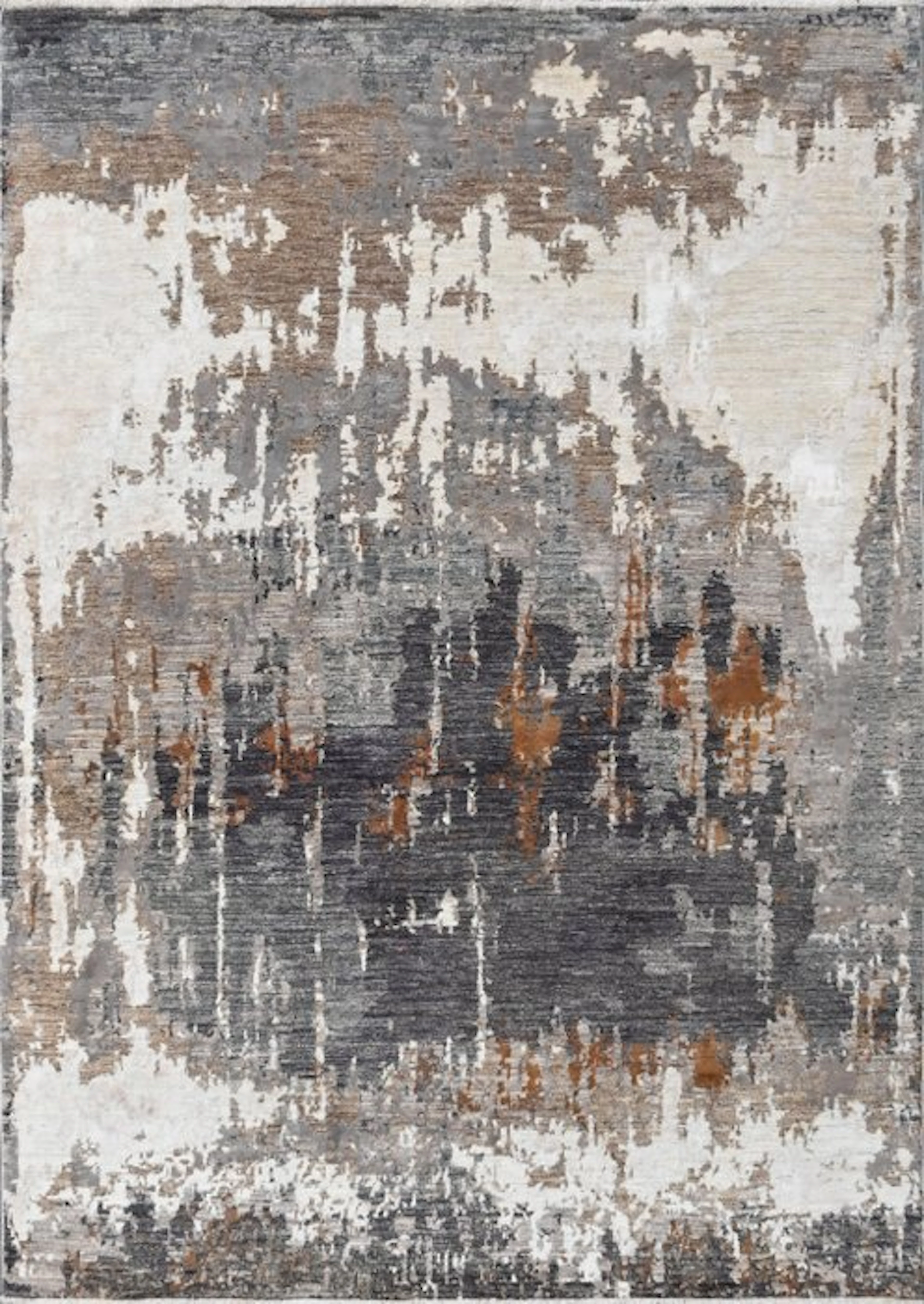 Designer Carpet with Silk - New - Rug - 250 cm - 168 cm