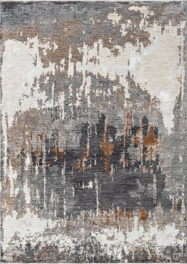 Designer Carpet with Silk - New - Rug - 250 cm - 168 cm