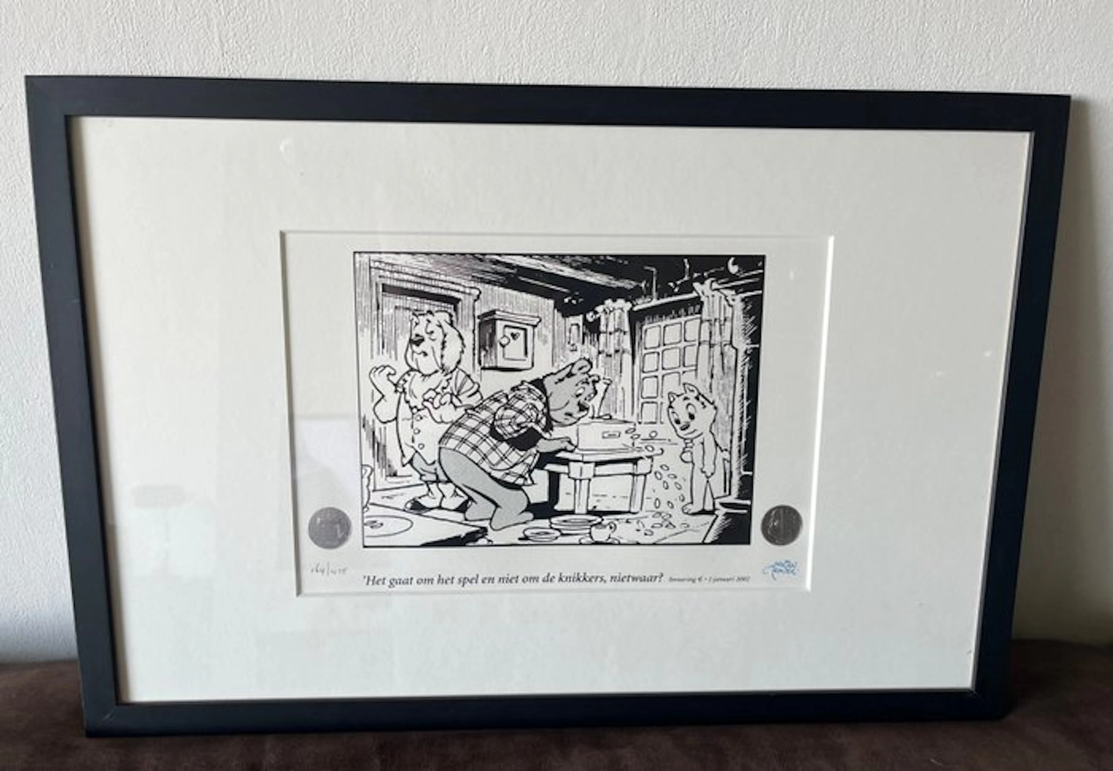 Marten Toonder - 1 Print - Tom Poes - Het gaat om het...