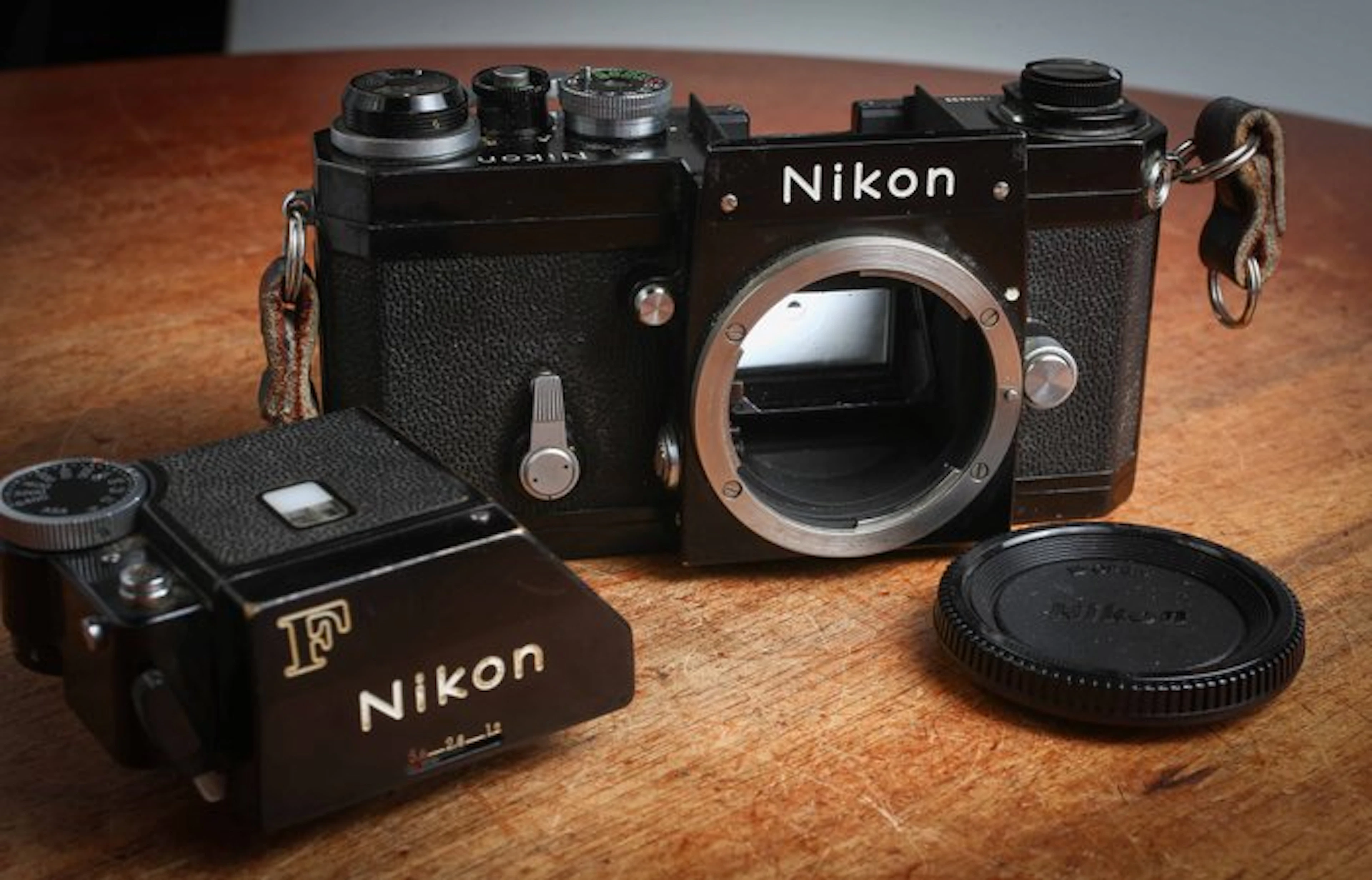 Nikon Nikon F noir avec Photomic FTN Analogue camera