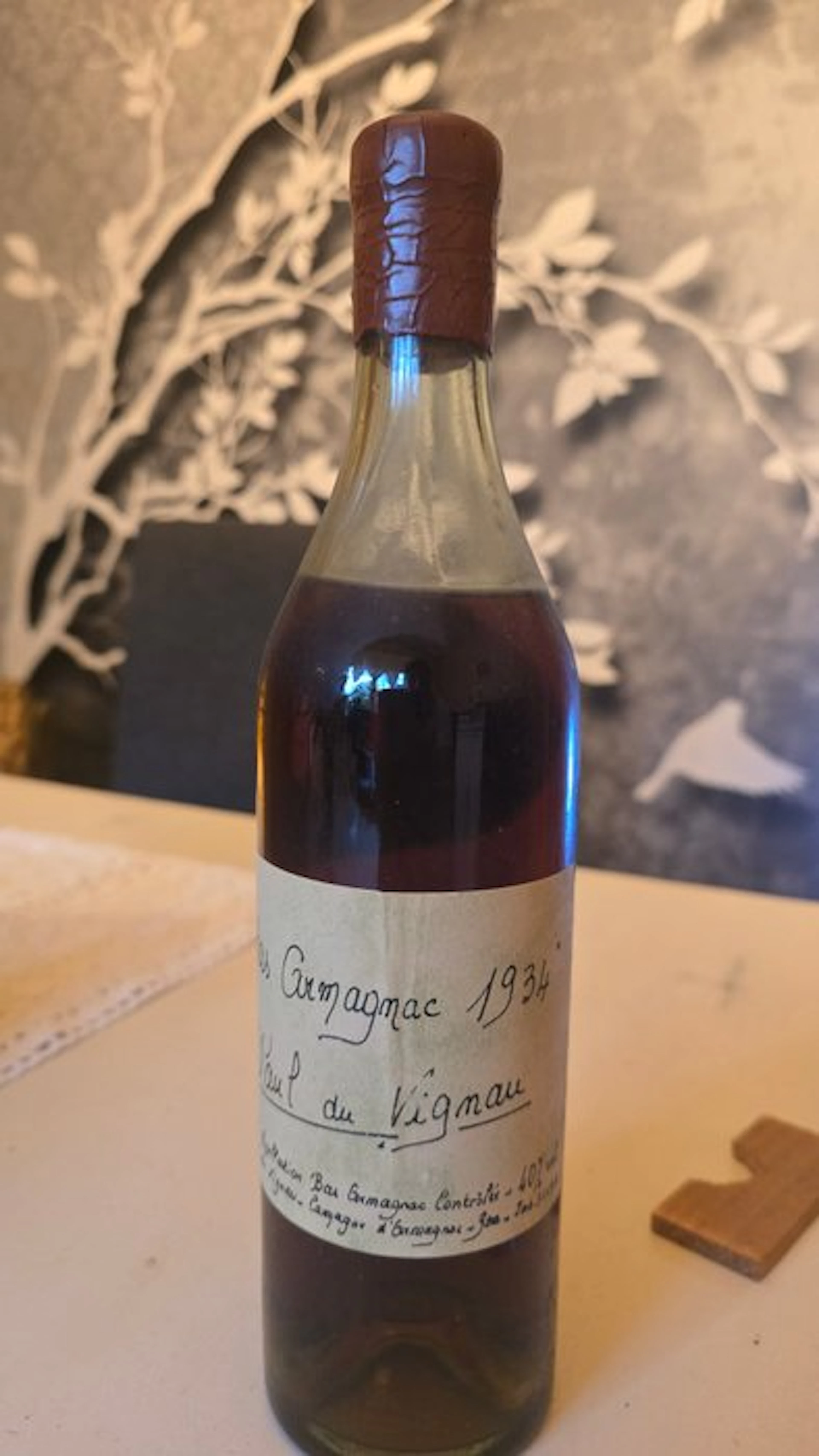 Brand unknown 1934 - Armagnac - b. 1970s - 0.75 Ltr