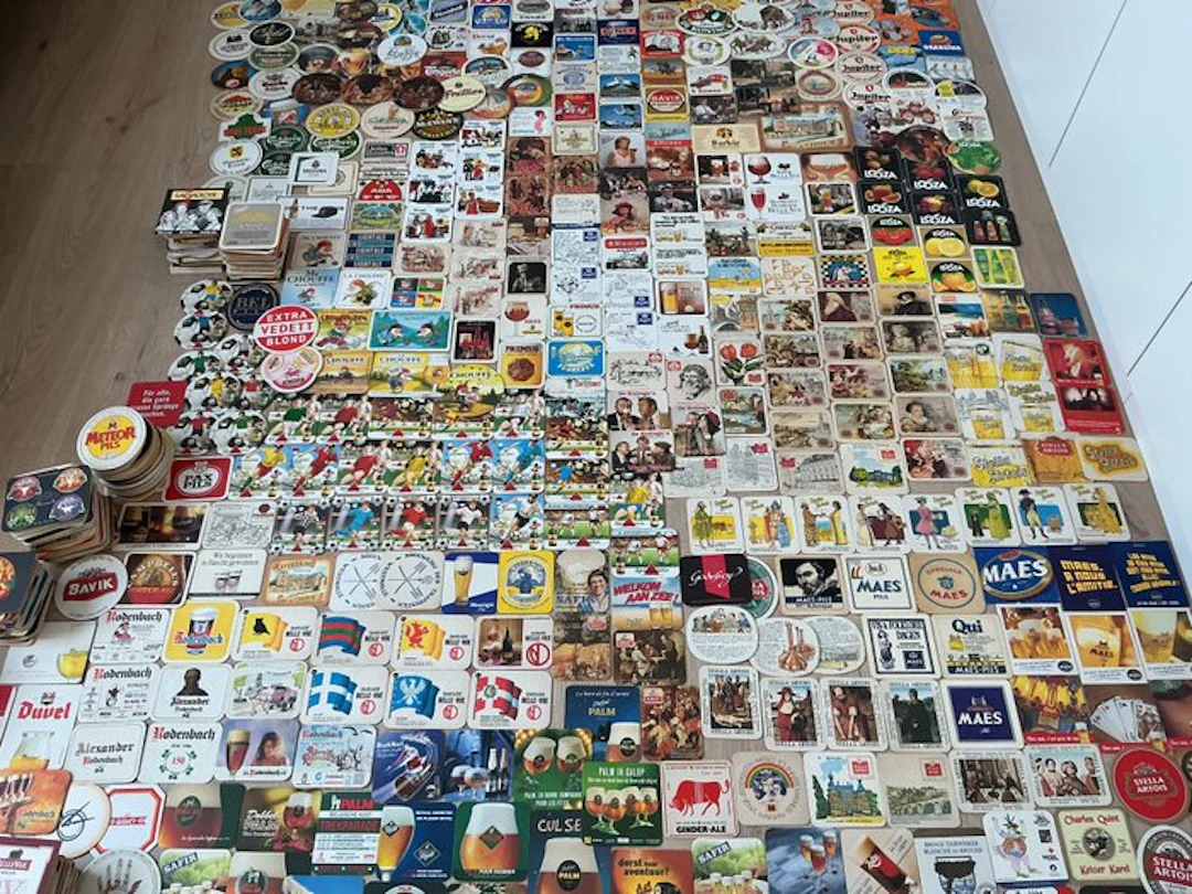 Branded merchandise collection - beer coasters