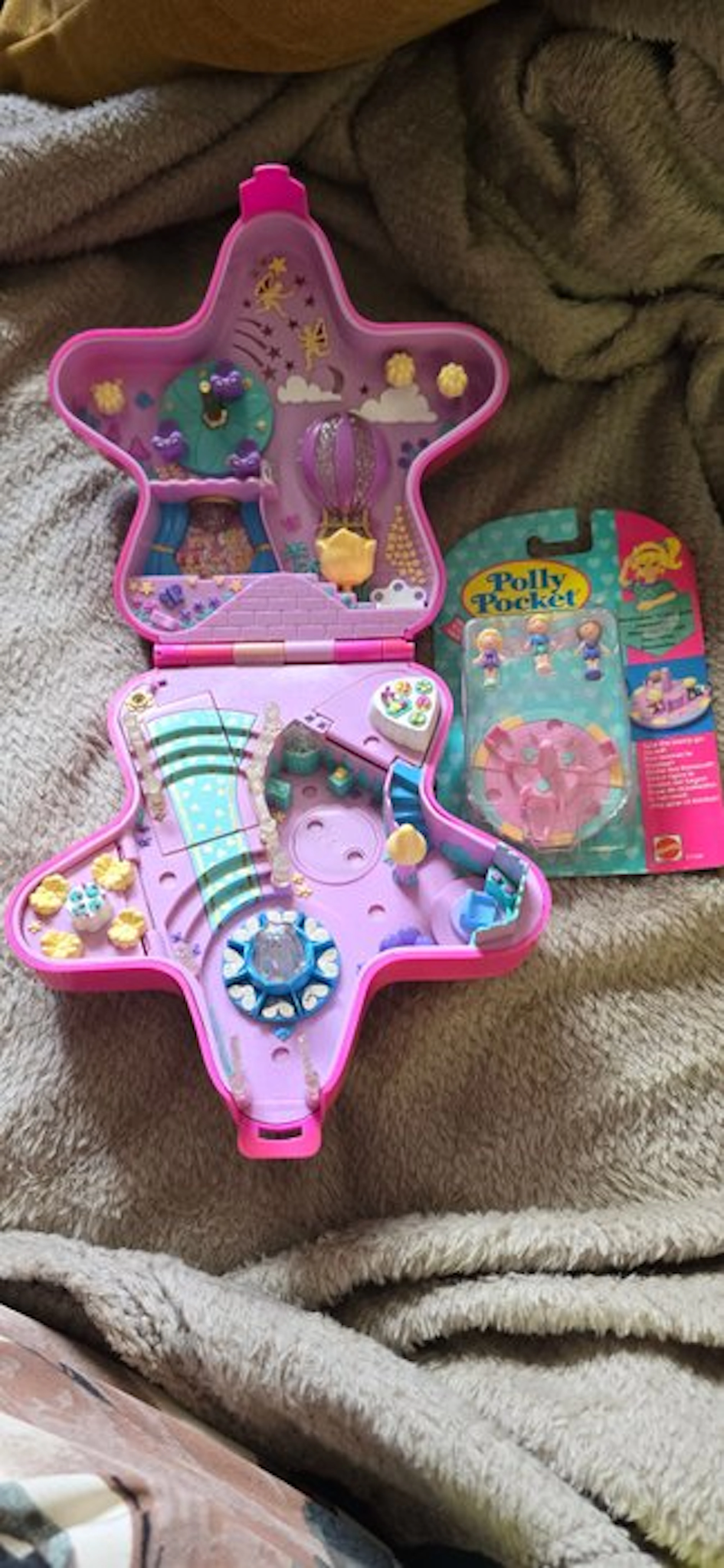 bluebird - Toy Polly Pocket stervorm compact - 1990-2000 - China