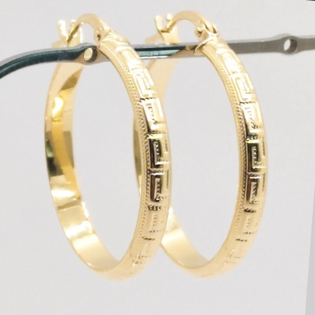 No reserve price - Earrings - 18 kt. Yellow gold
