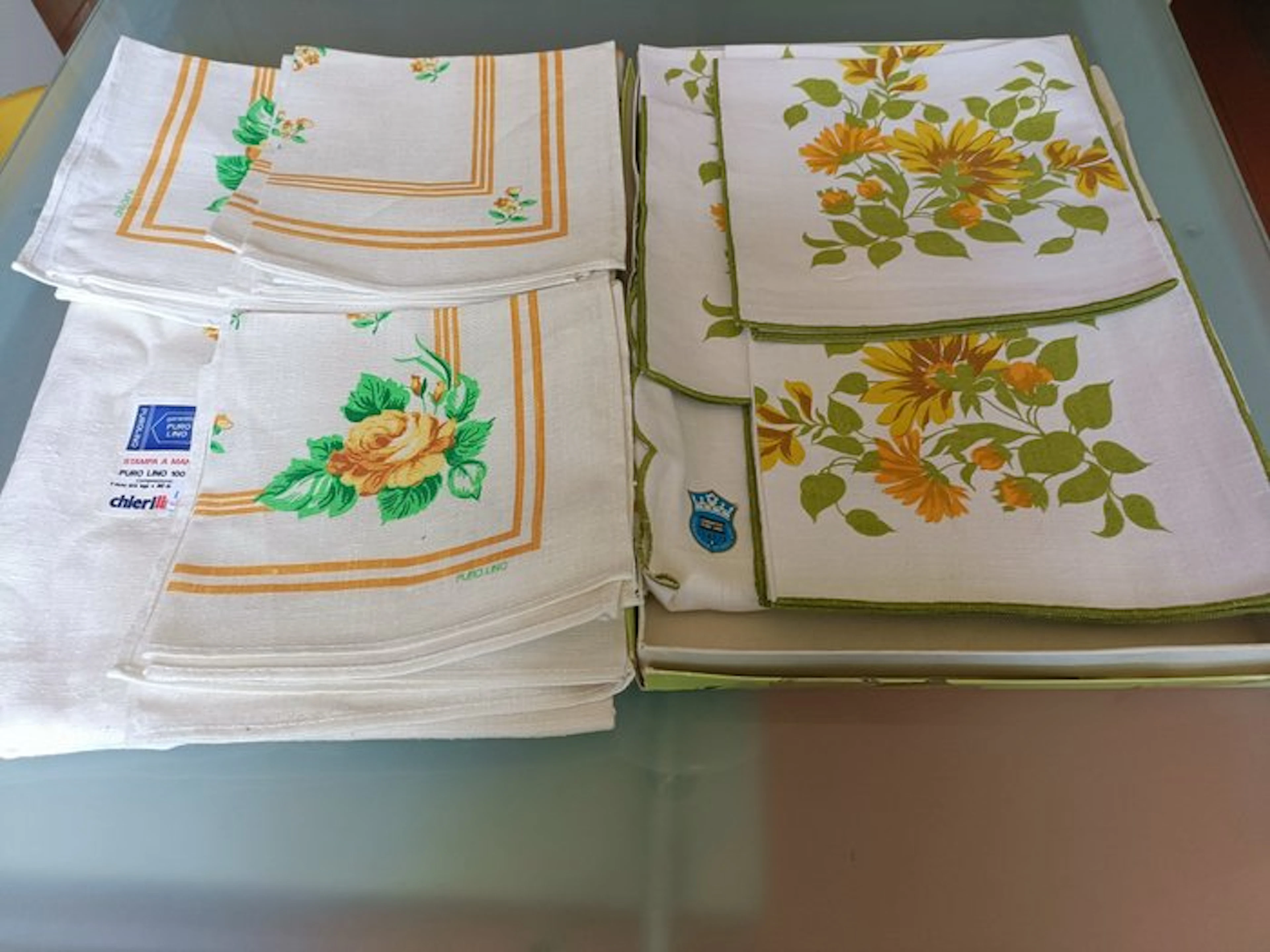 Eliolona-chieri lino - Tablecloth (18) - 180 cm - 180 cm