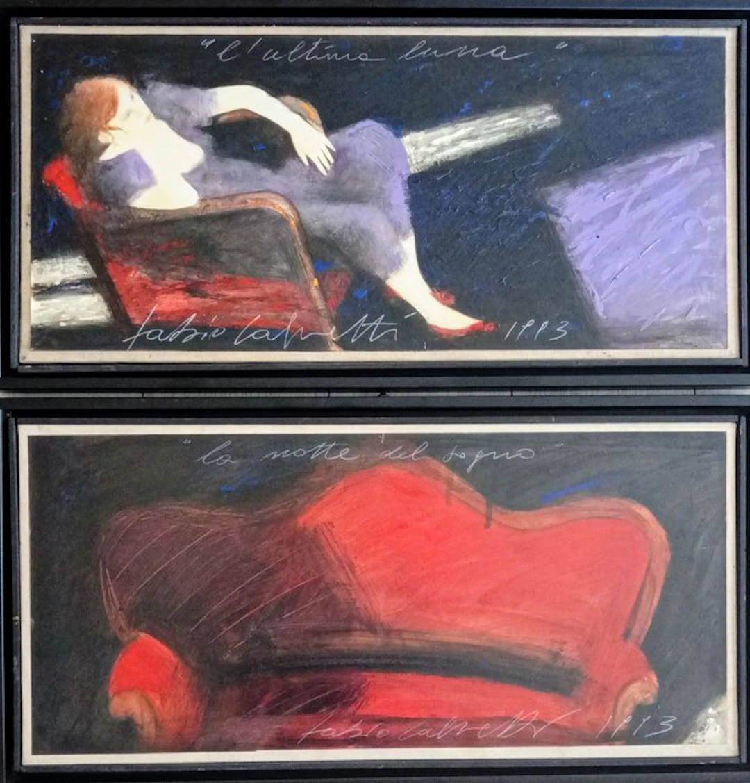 Fabio Calvetti (1956) - "L'ultima luna" & "La notte del sogno"