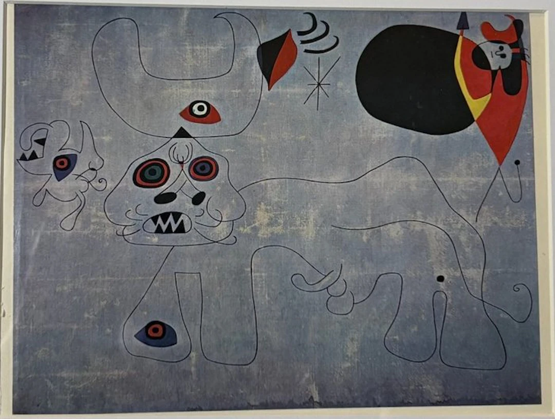 Joan Miro (1893-1983), after - Le grand carnassier