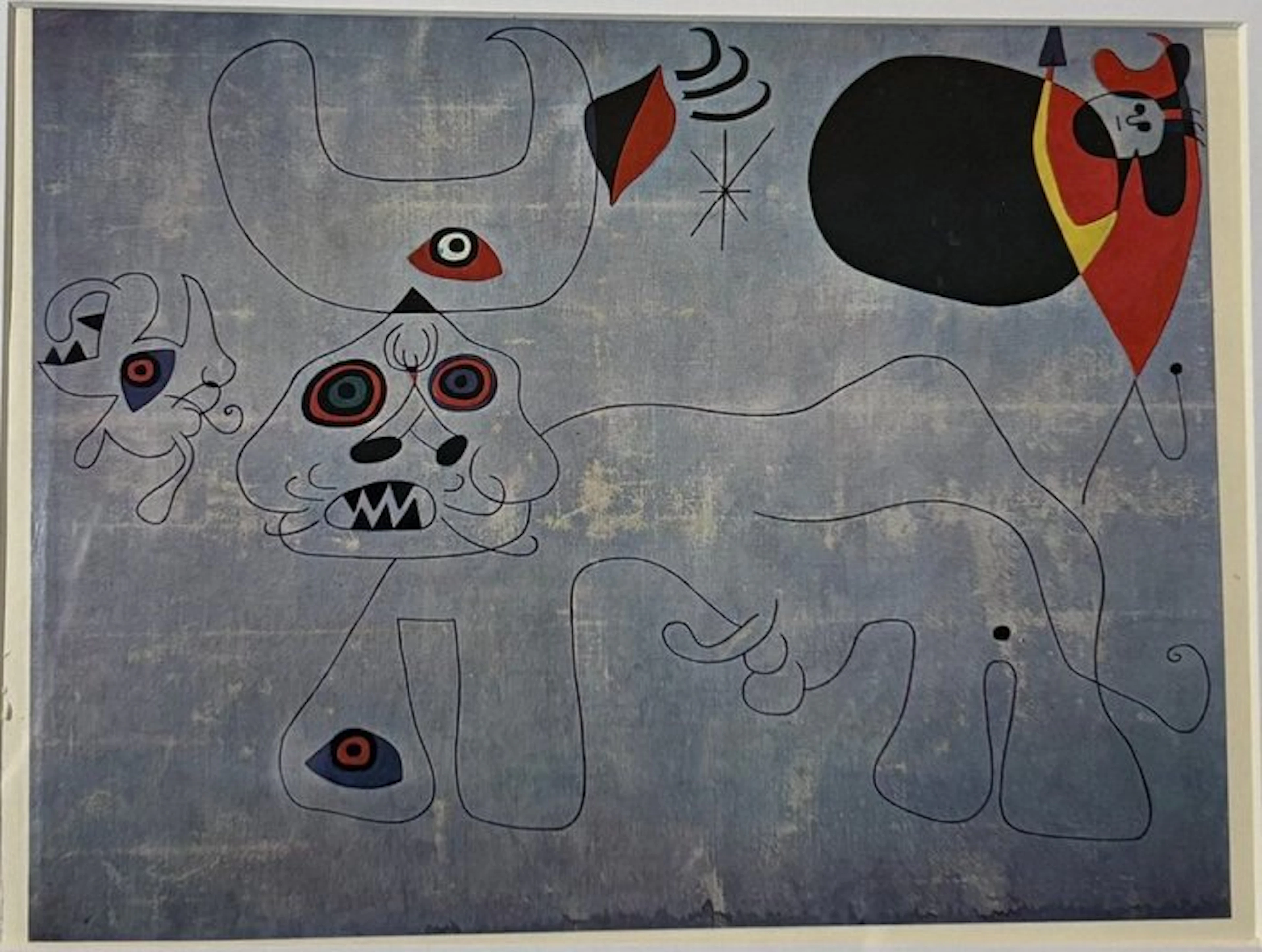 Joan Miro (1893-1983), after - Le grand carnassier