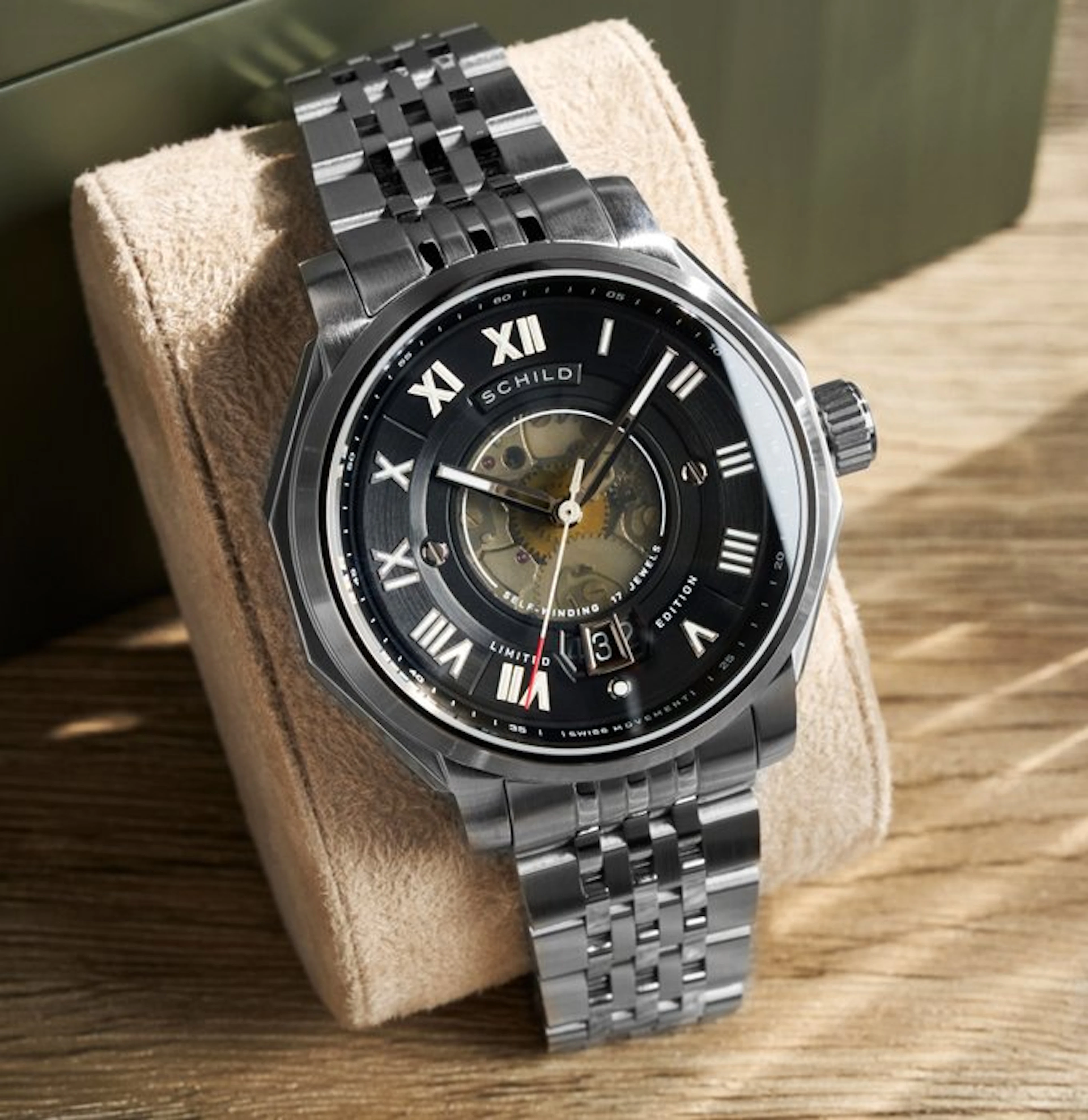 Schild - Automatic - Swiss Made - Limited Edition - Rare In-House AS-5203 Cal