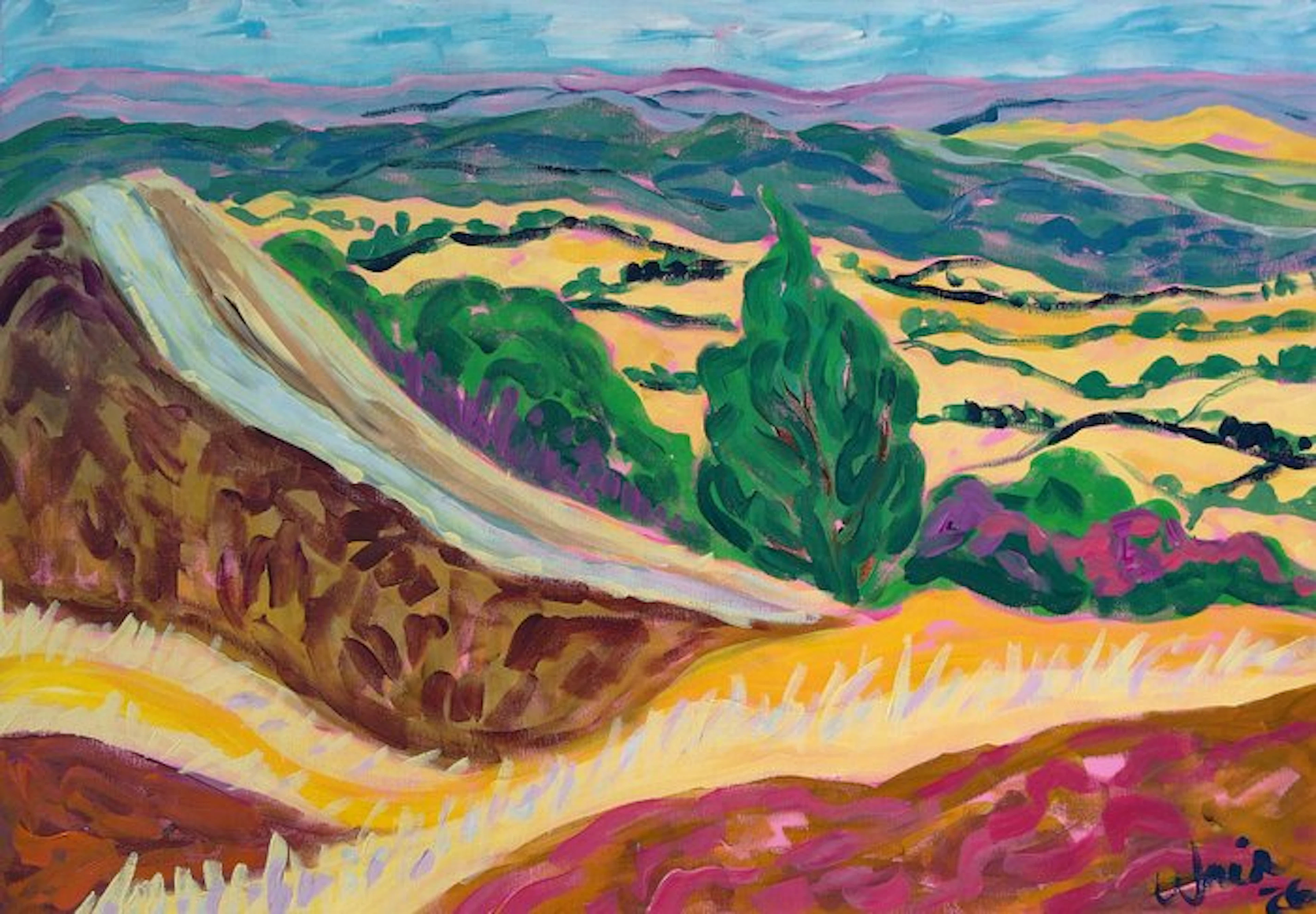 Kirsty Wain (XX) - Summer in the Malvern Hills - No Reserve