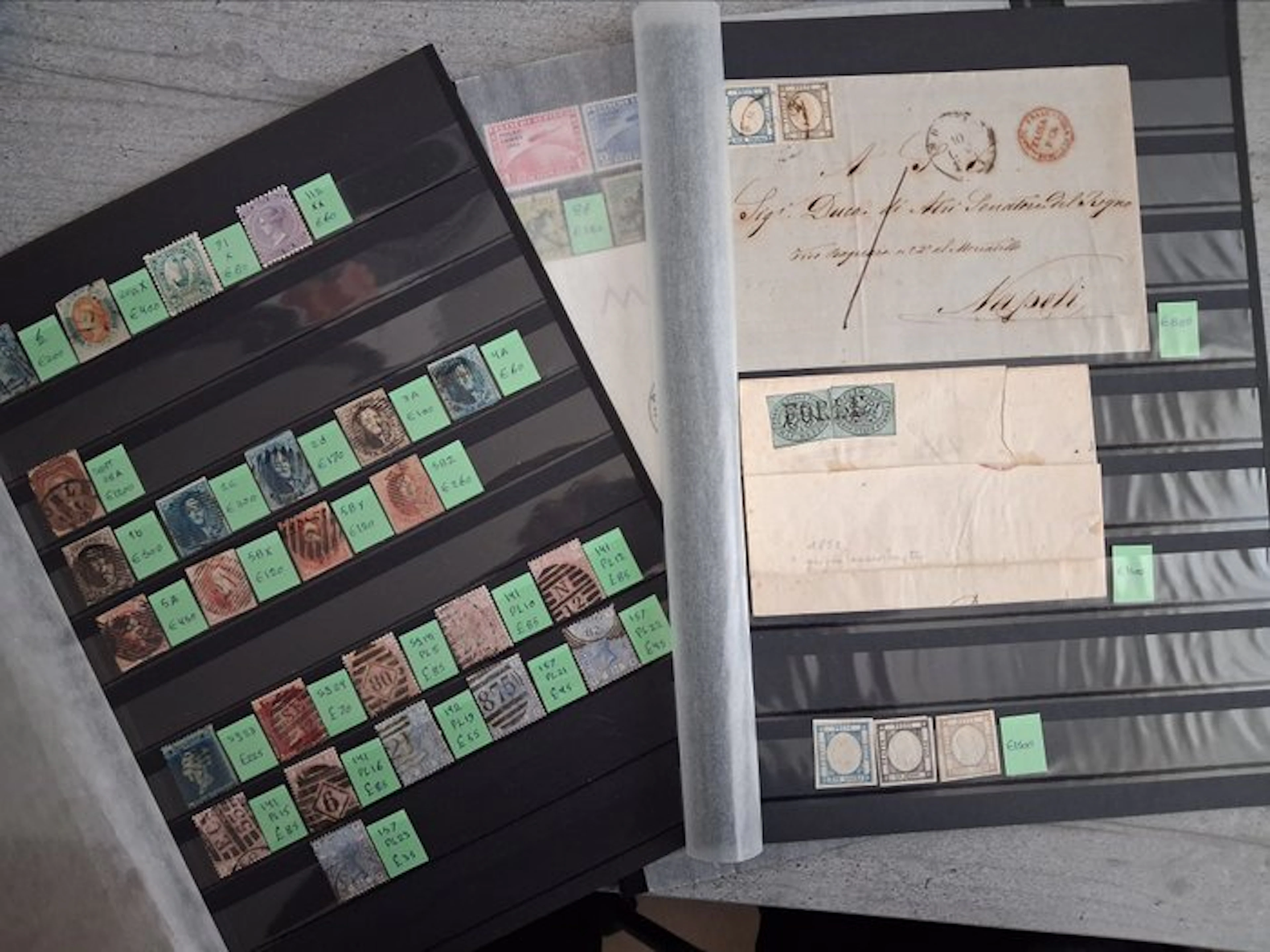 World - Collection of high-value stamps. Cw €24,350.