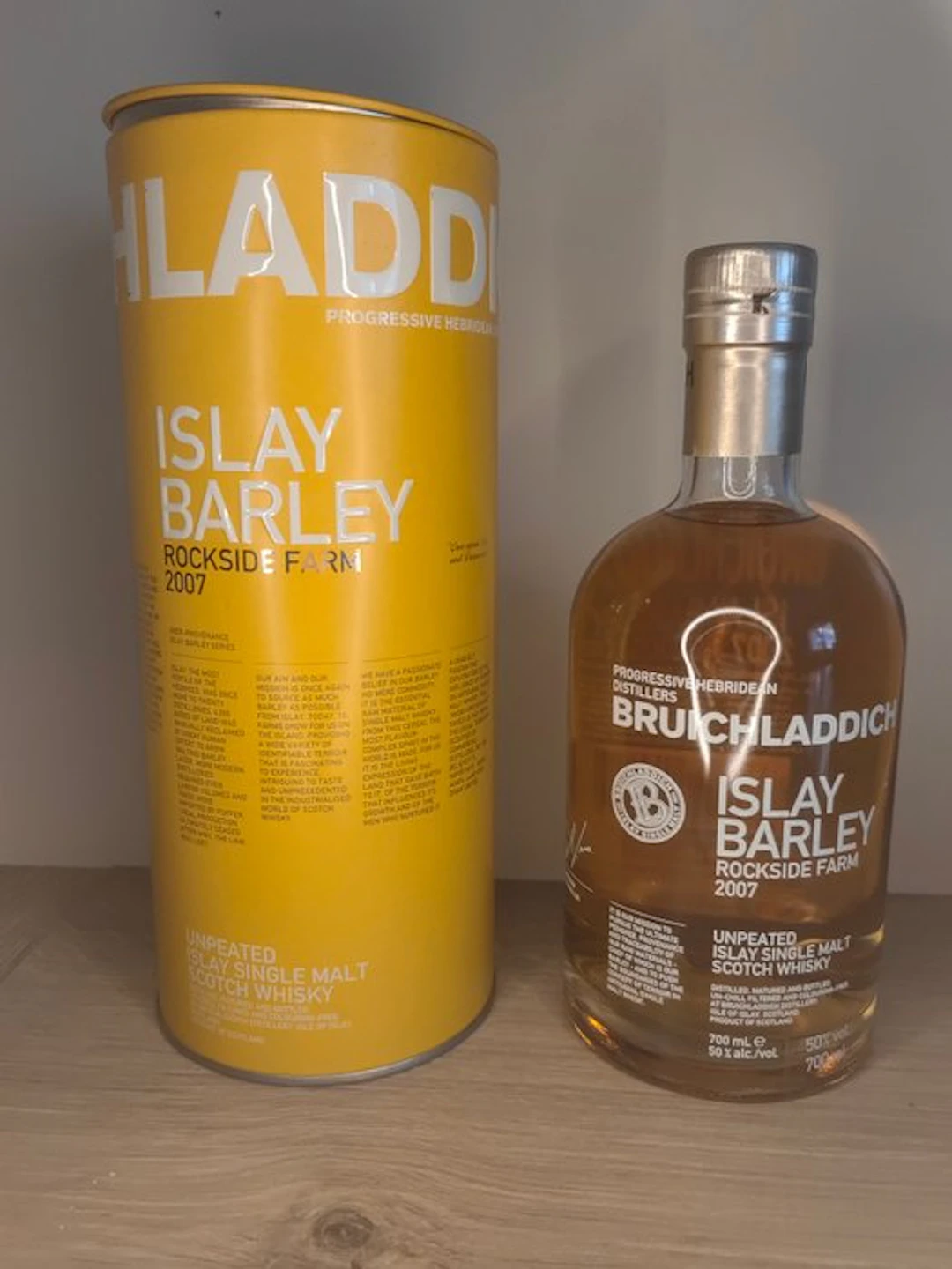 Bruichladdich Islay Barley - Rockside Farm 2007 - 700ml