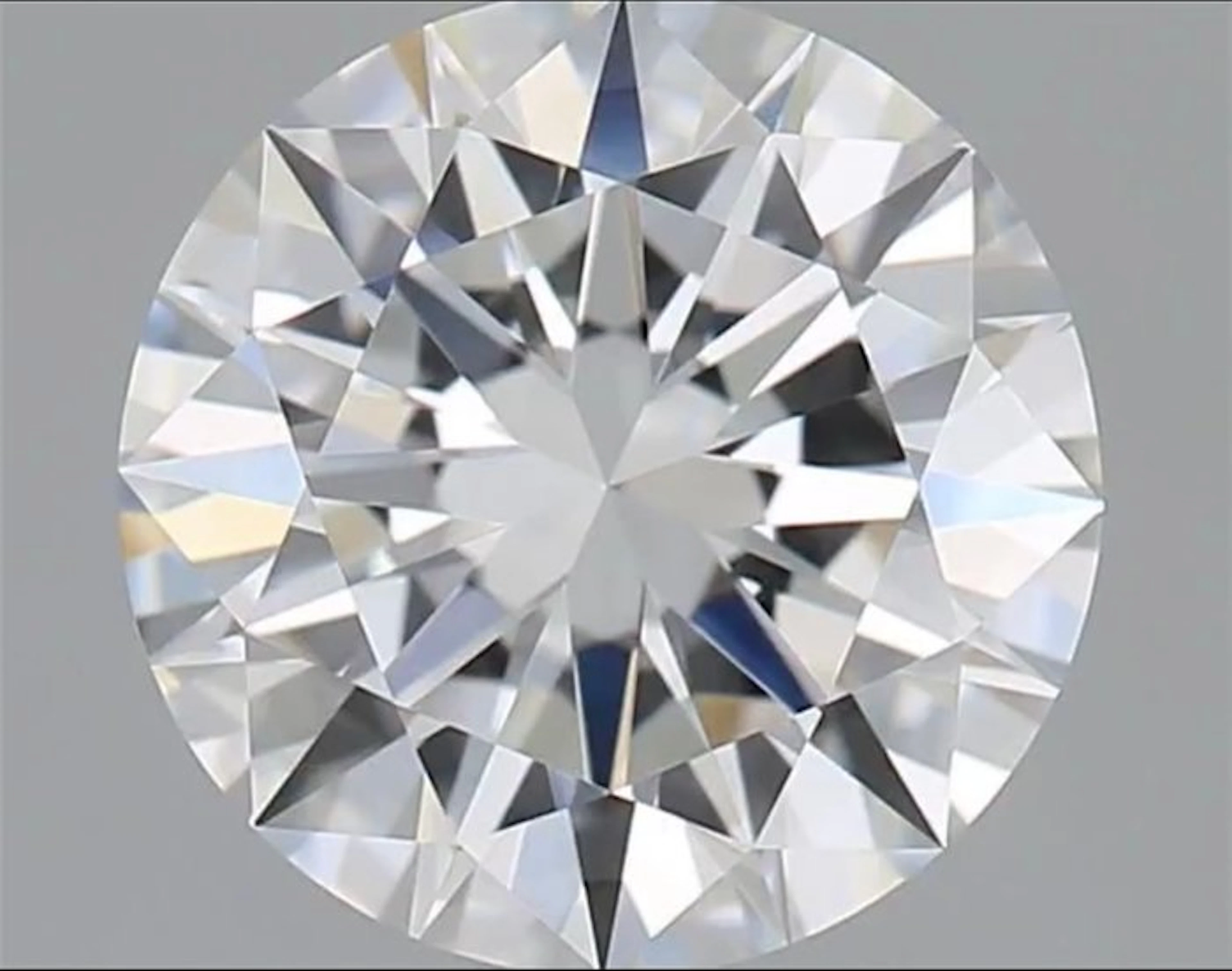 1 pcs Diamond (Natural) - 0.60 ct - Round - D...