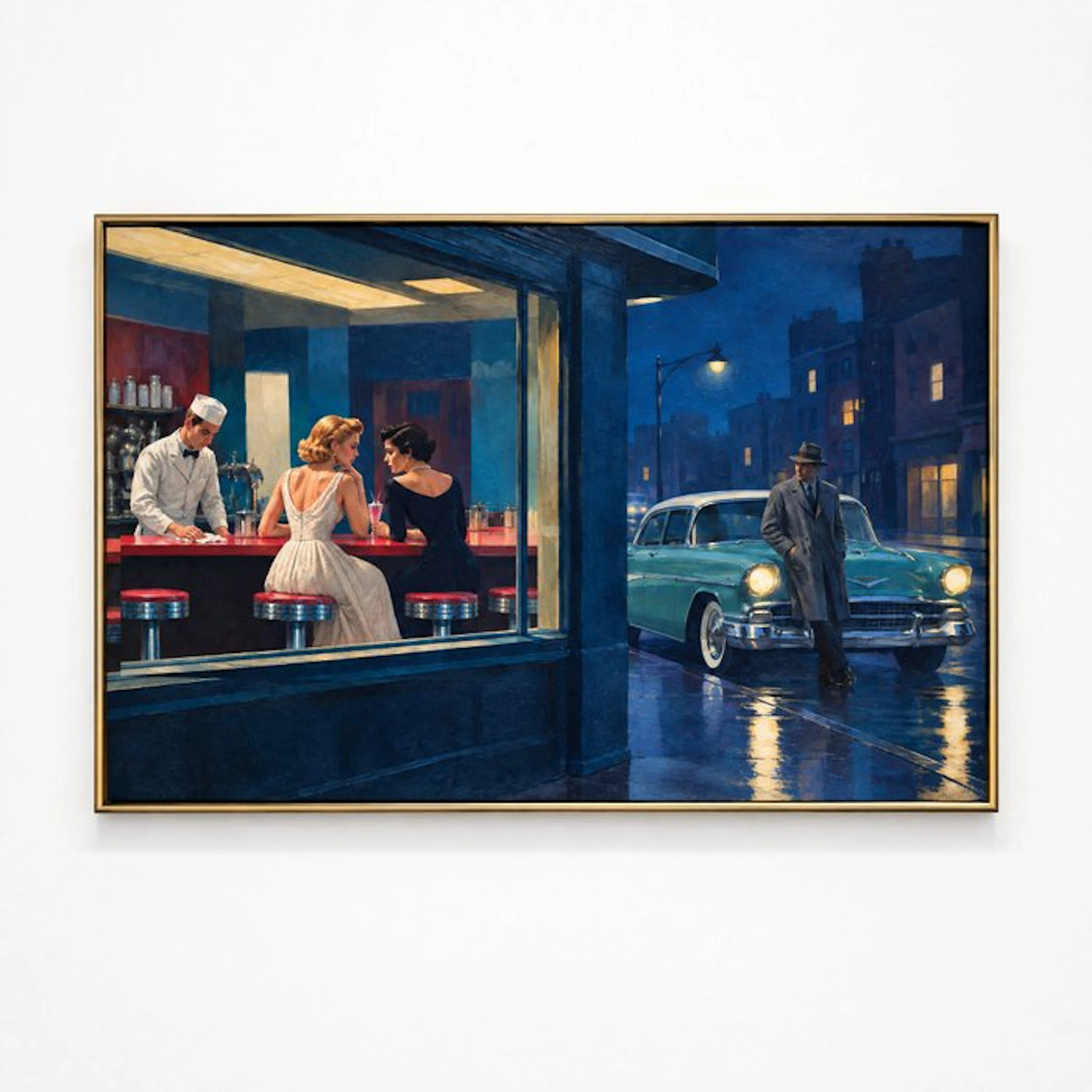 Le Yack - Somebody's Waiting Outside - Hand signed