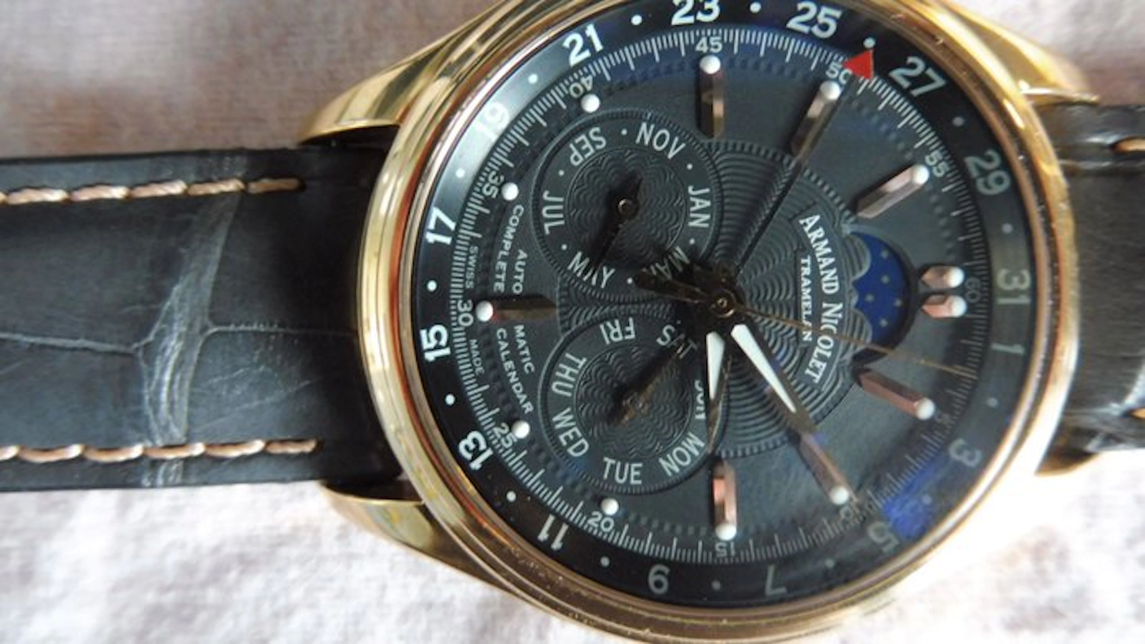 Armand Nicolet - Complete Calendar-B - 7142-B-P914 - Men - 2000-2010