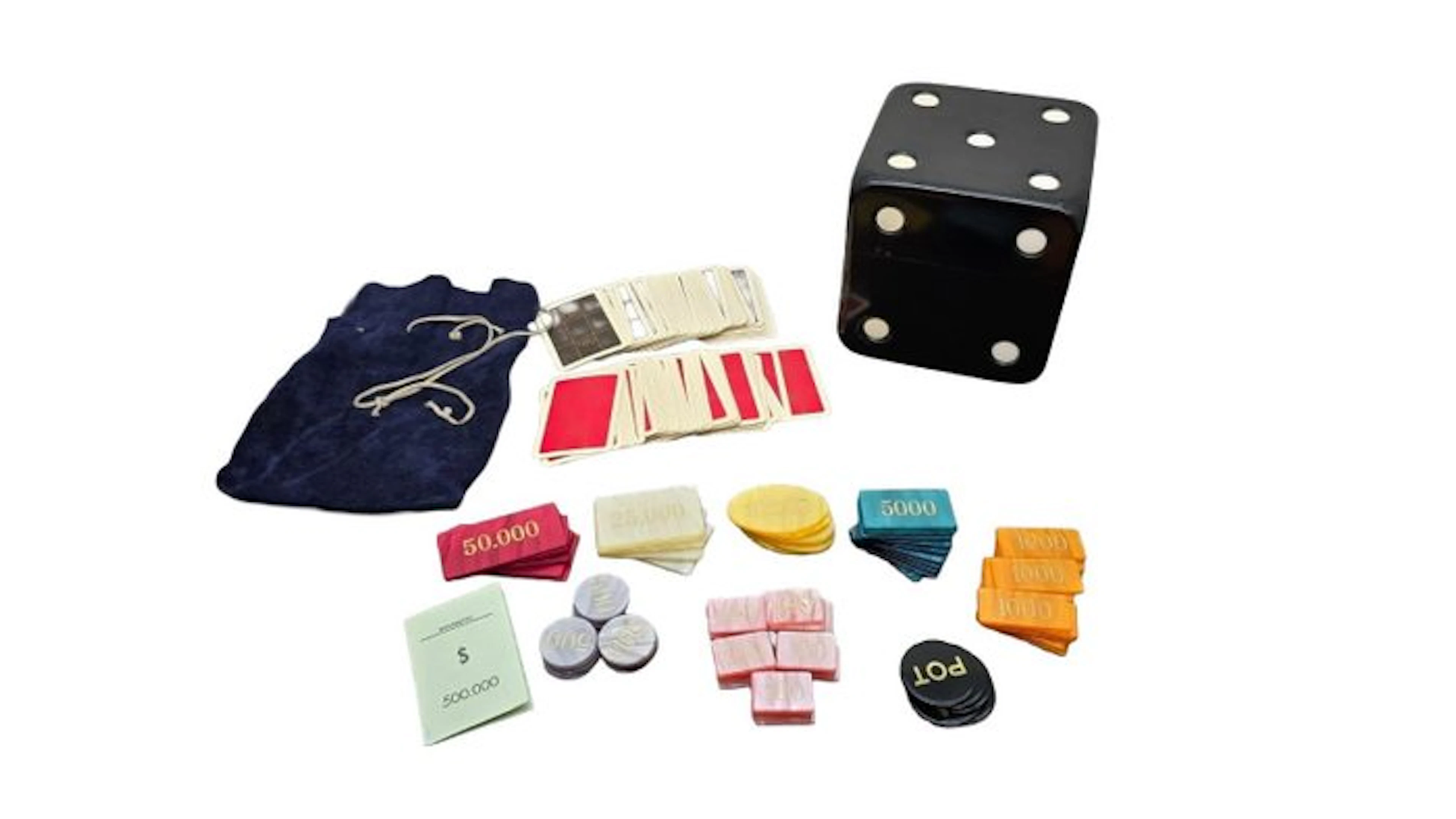 Renzo romagnoli - Board game - Fiches e carte da gioco - Bakelite