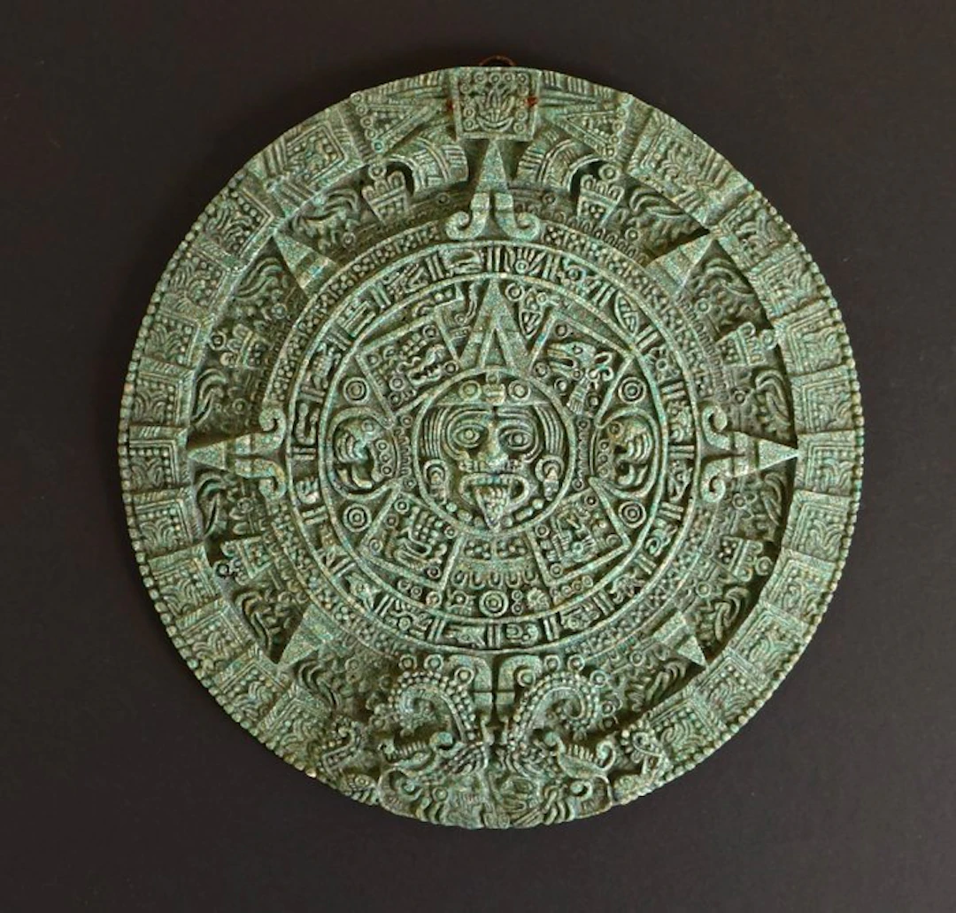 Wall decoration - Aztec calendar, Aztec Sun Stone - Mexico - Wall decor