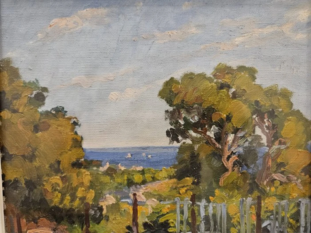 Escuela Fauvista Europea (XX) - Balcón al Mar