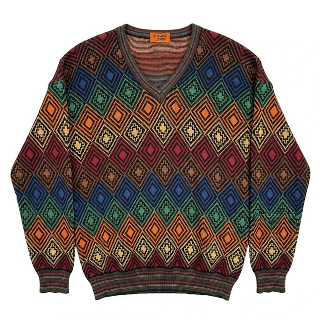MISSONI Multicolor Exclusive texture Premium Classic Winter Collection Tg