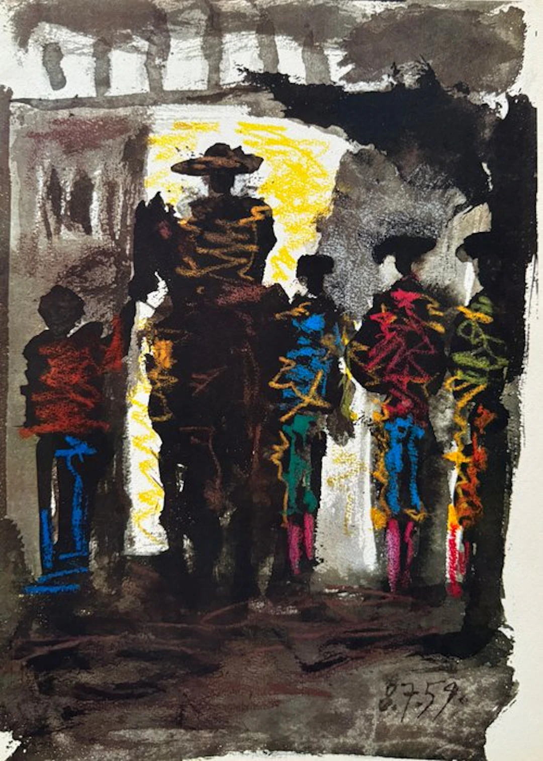 Pablo Picasso (1881-1973) - Picadors / Toros y toreros - First edition, 1961