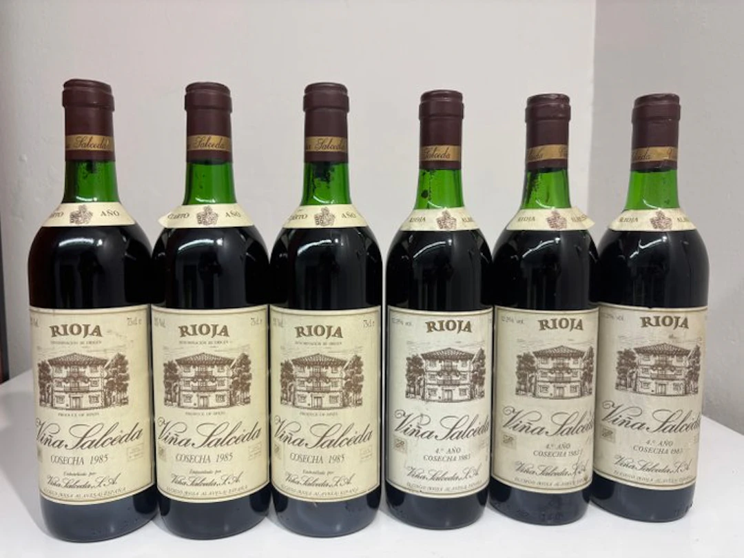1983 Viña Salceda (x3) & 1985 4 Año (x3) - Rioja Crianza - 6 Bottles (0.75L)