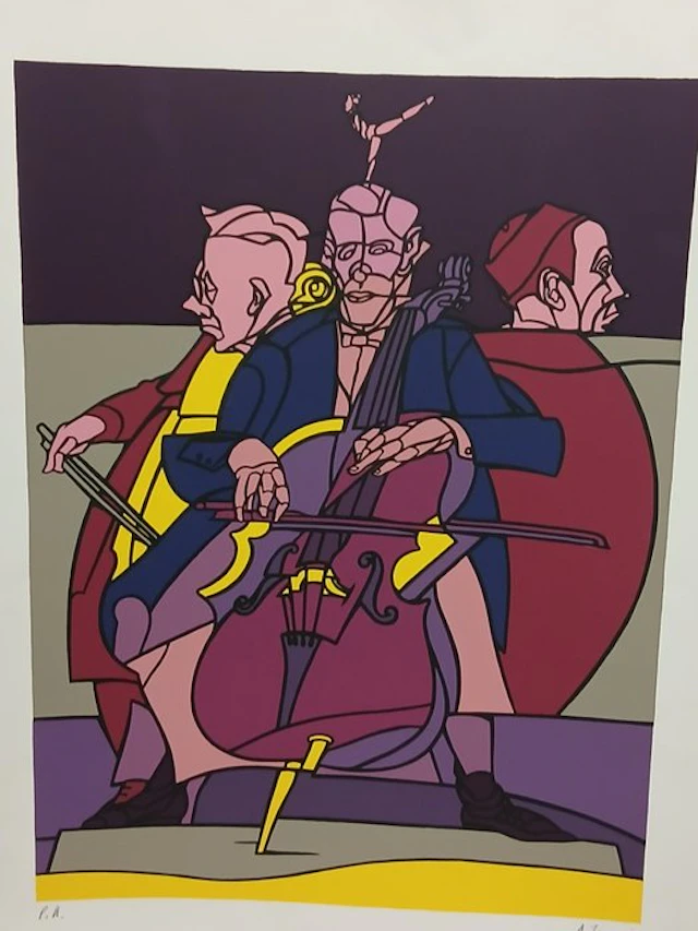 Valerio Adami (1935) - Trio