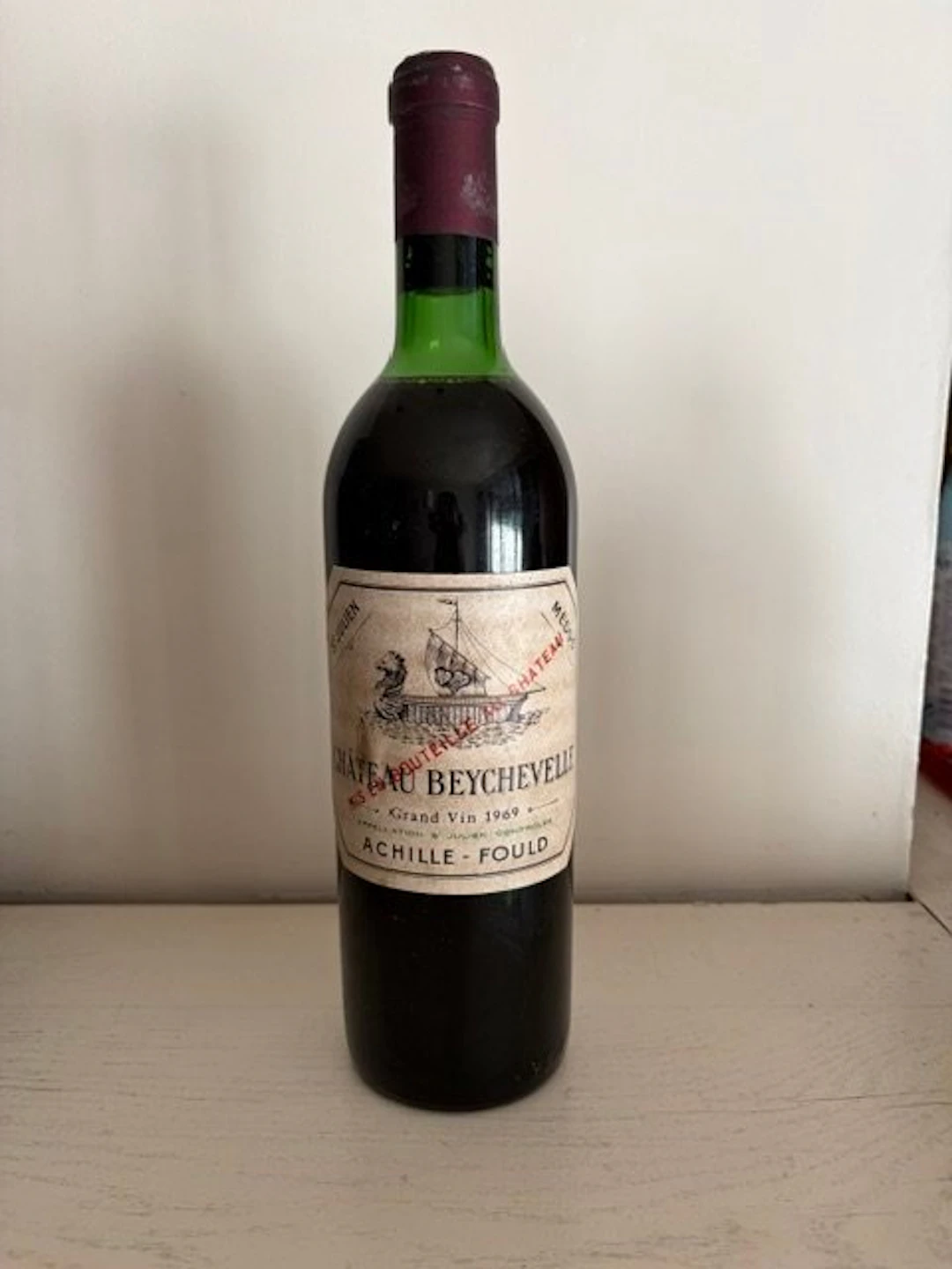 1969 Château Beychevelle - Saint-Julien 4ème Grand Cru Classé - 1
