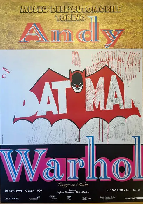warhol andy - batman