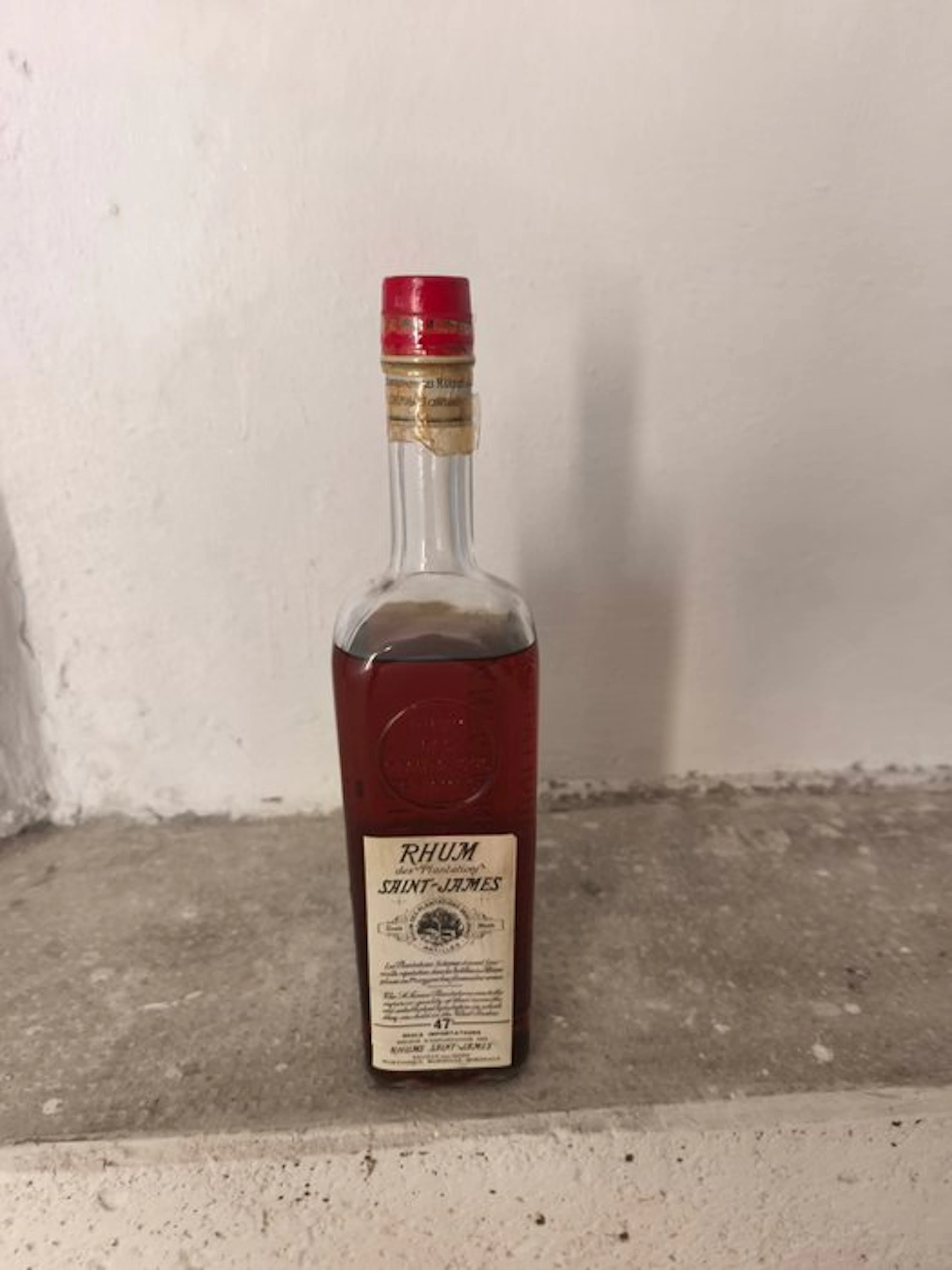 Saint James - Rhum des Plantations - b. 1960s - n/a (70cl-75cl)