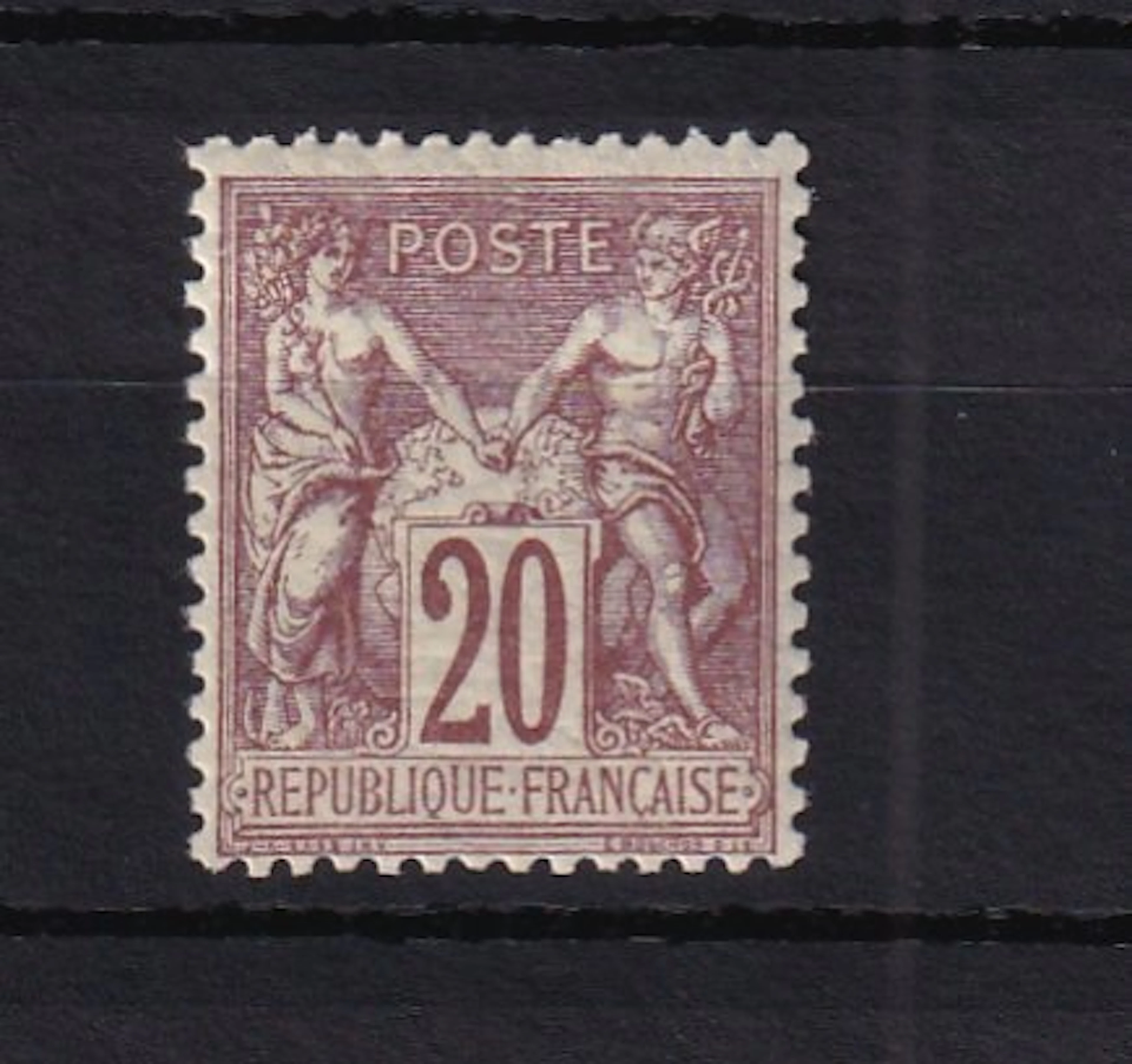 France 1876 - Rare and hinge-less