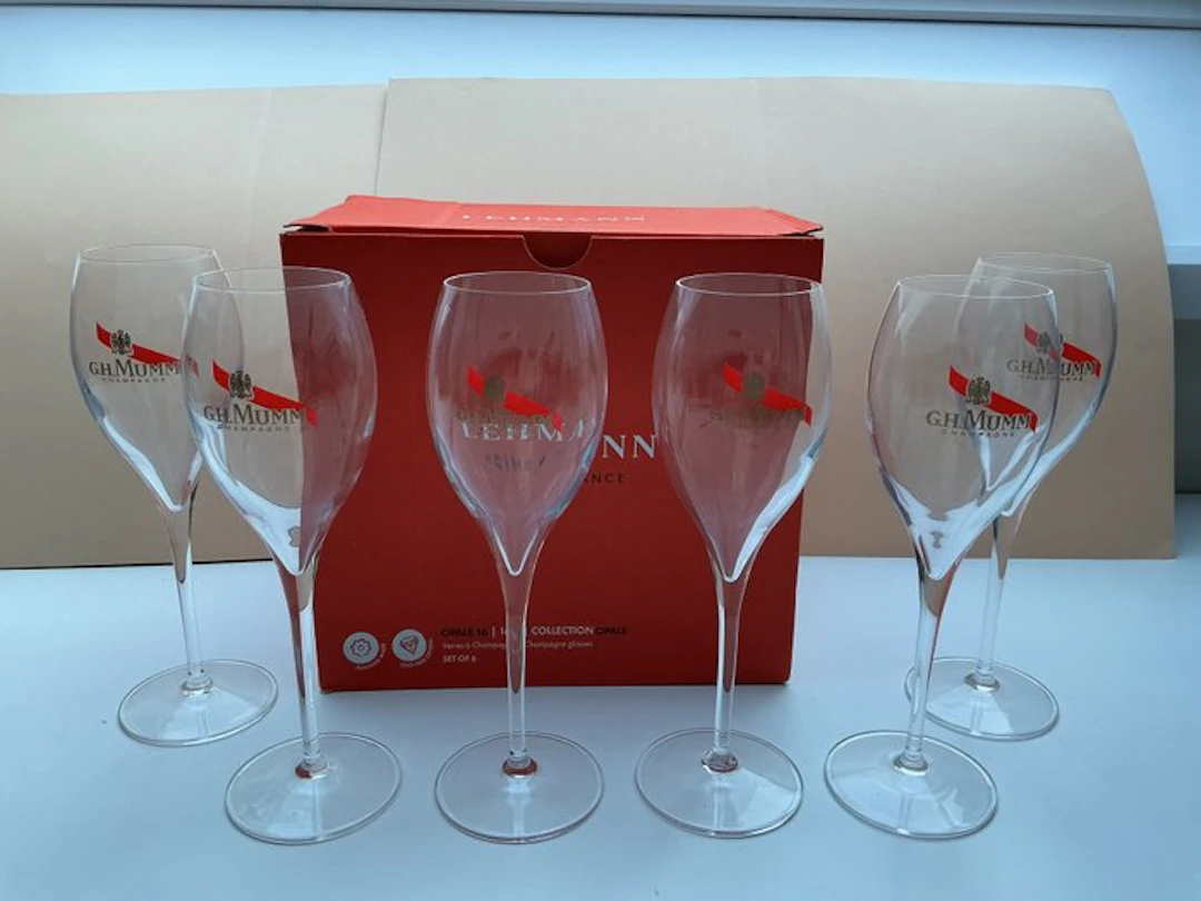 Lehmann - Lehmann G.H.MUMM - Table service (6) - Glass - Mumm champagne coupes