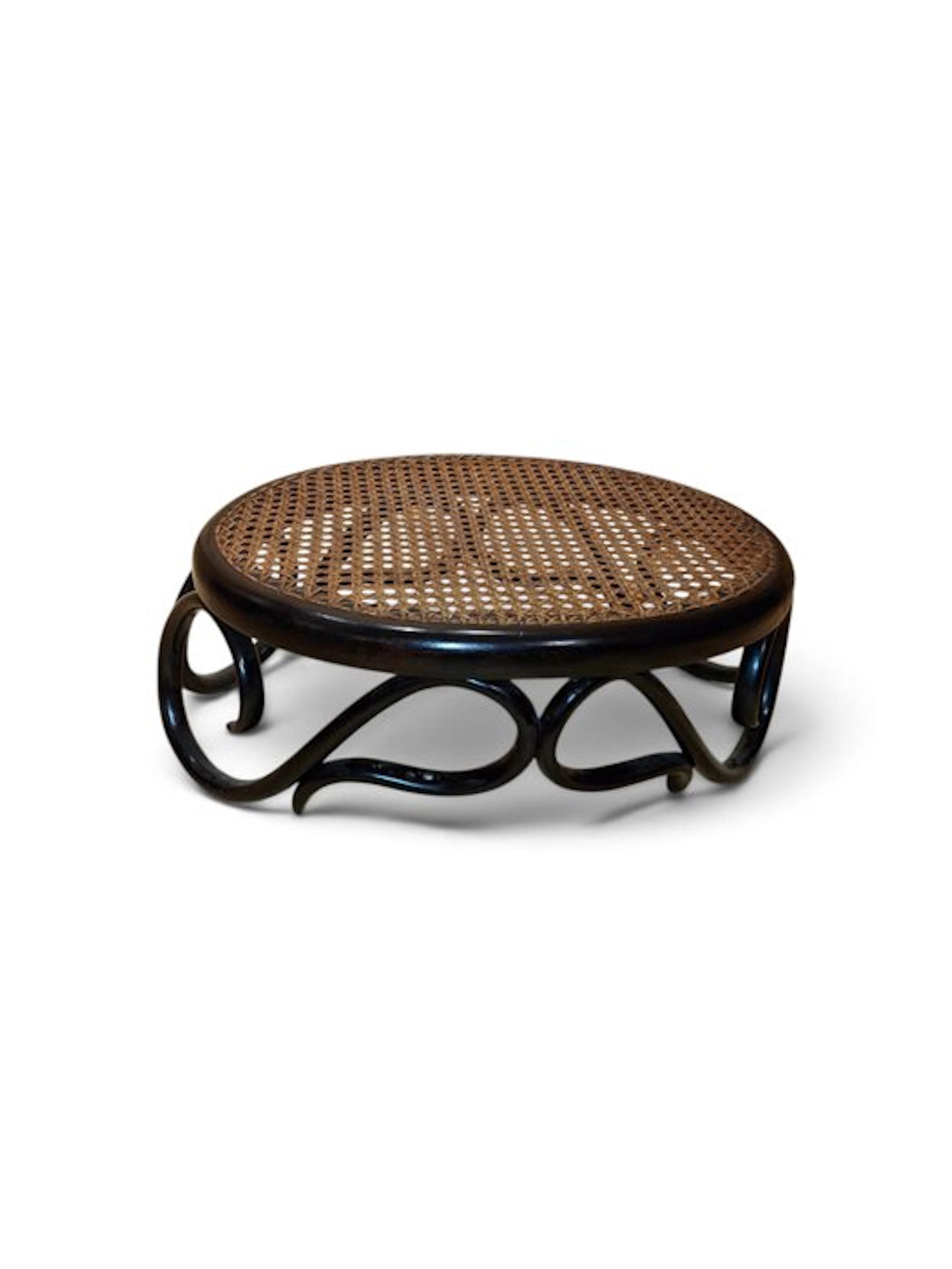 Extremely rare Thonet footstool