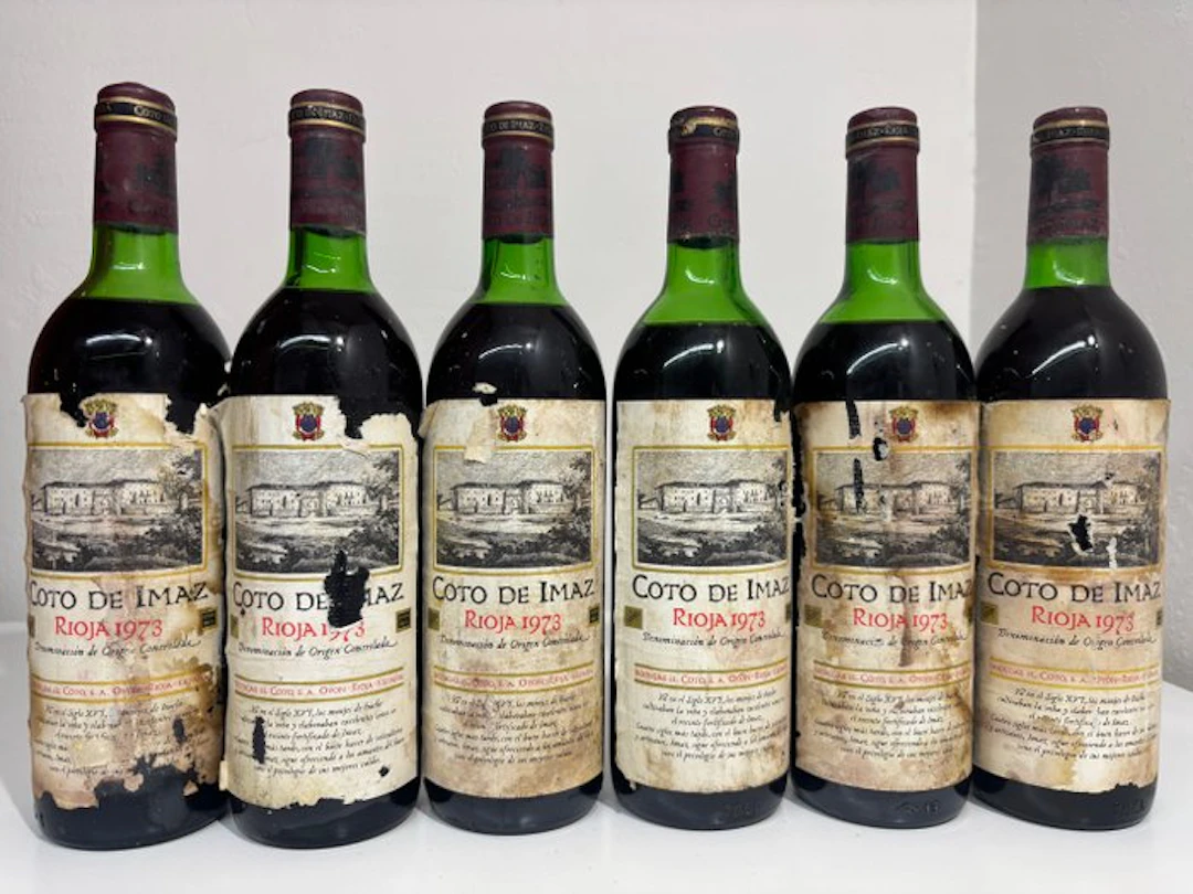 1973 Coto de Imaz Rioja Reserva - Rioja Reserva - 6 Bottles (0.75L)