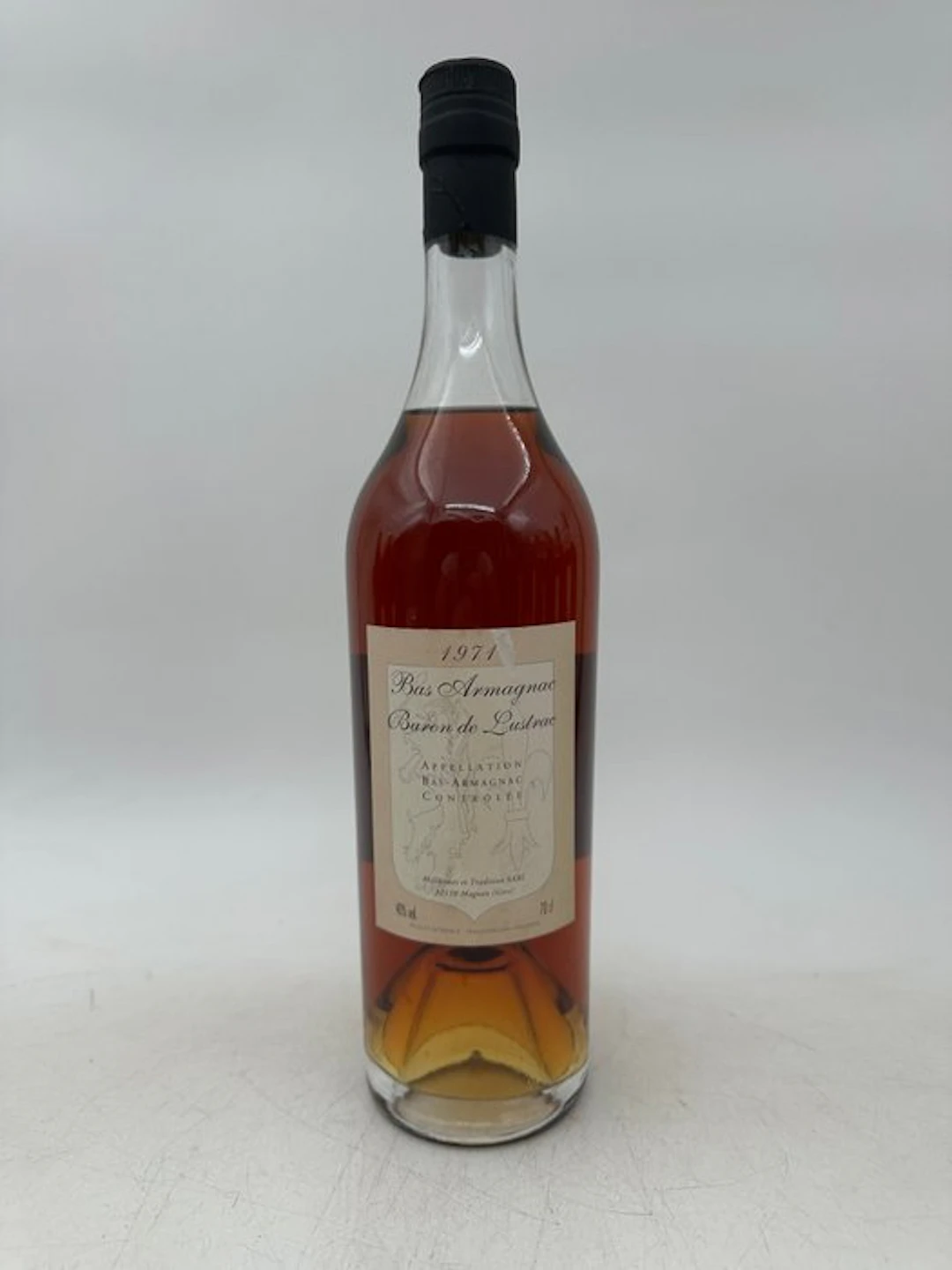 Baron de Lustrac 1971 - Bas Armagnac millésime - b. 2004 - 70cl