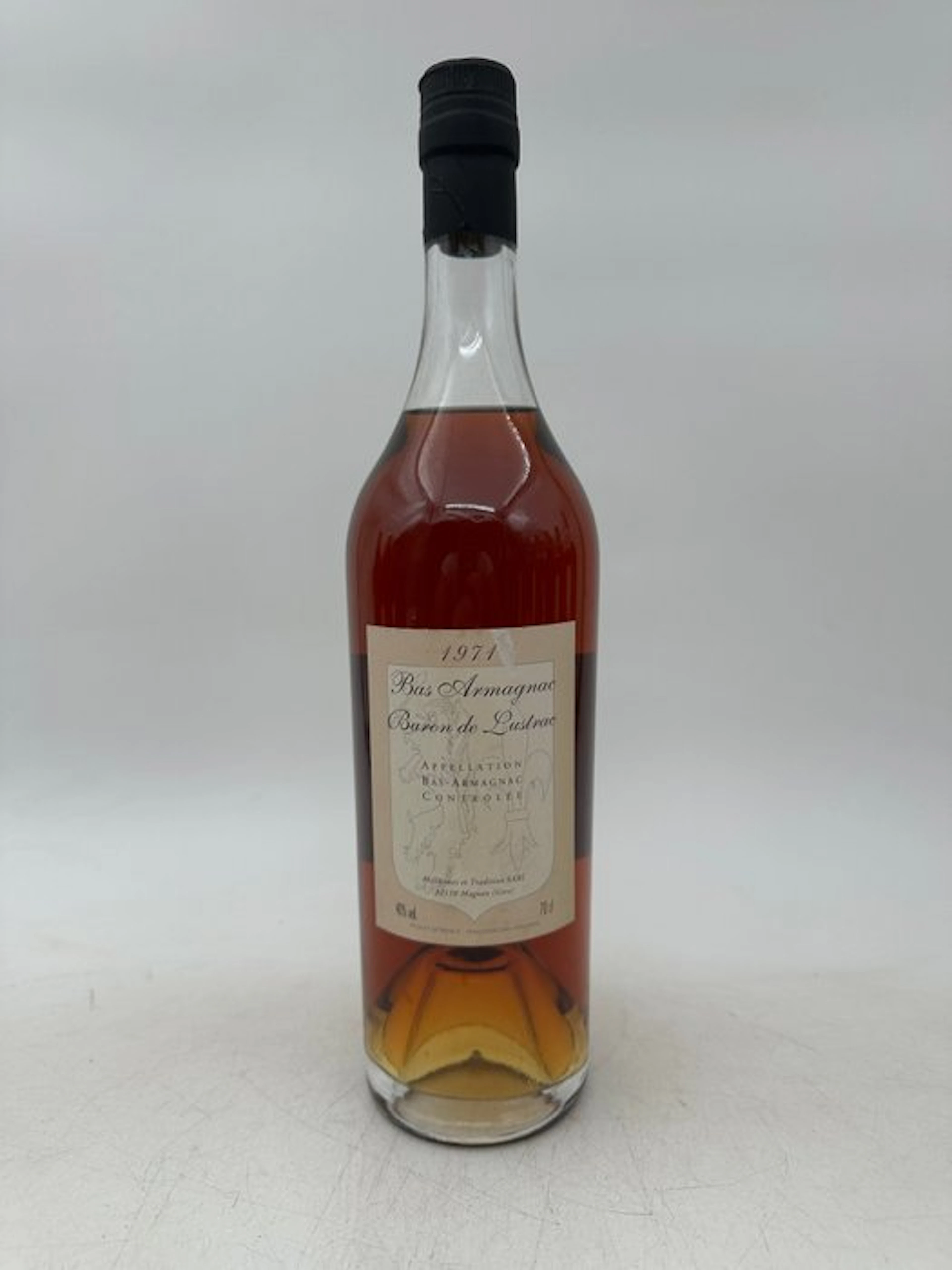 Baron de Lustrac 1971 - Bas Armagnac millésime - b. 2004 - 70cl